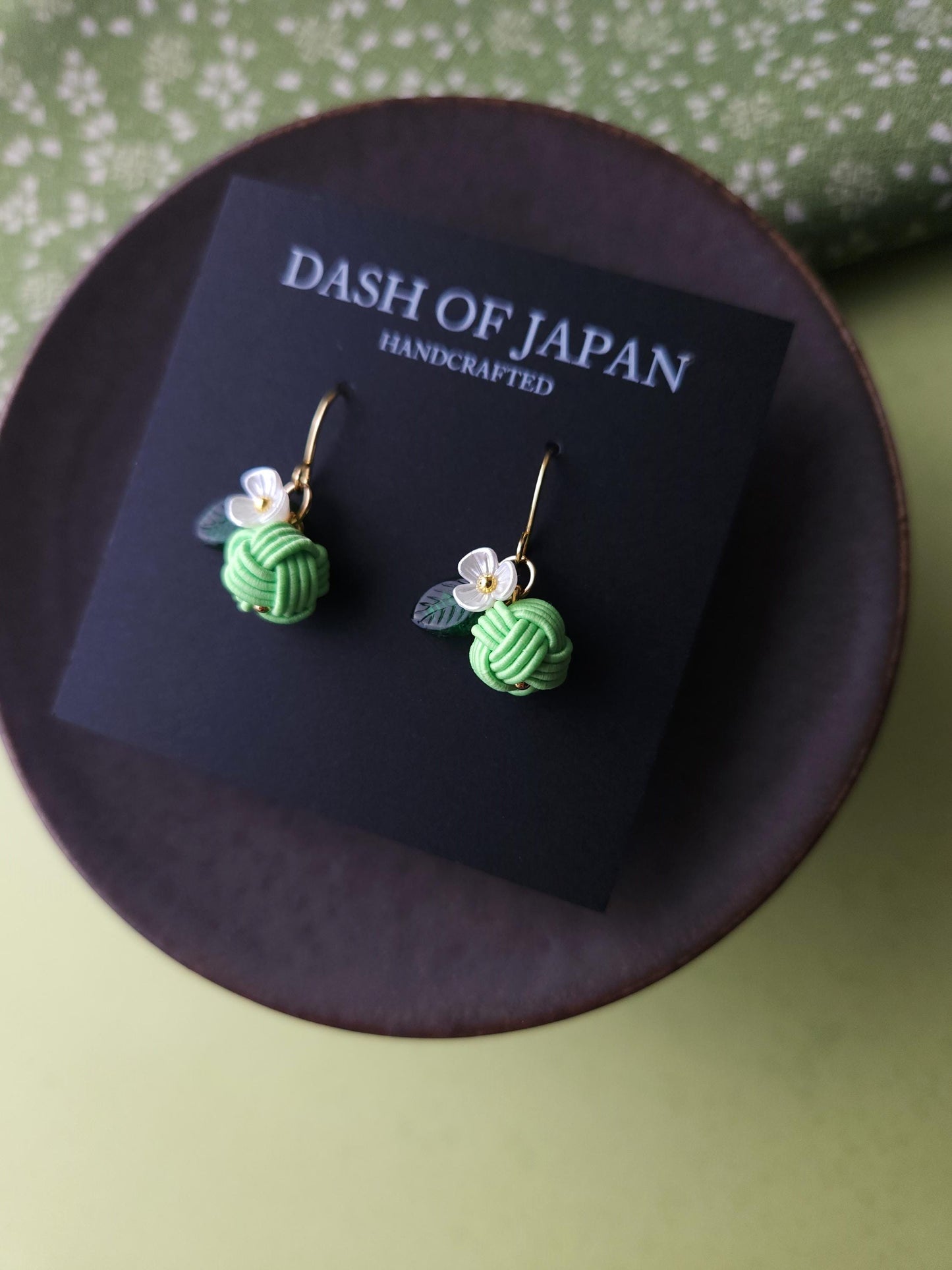 Fruit Earrings- Lime Green
