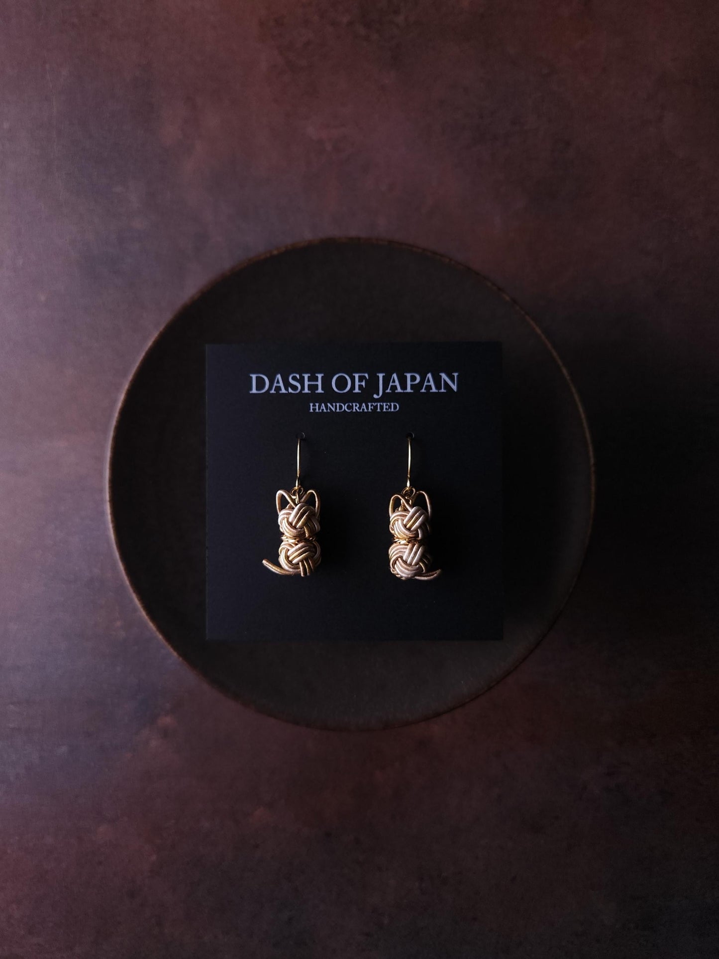 Cat Earrings - Brown Tabby