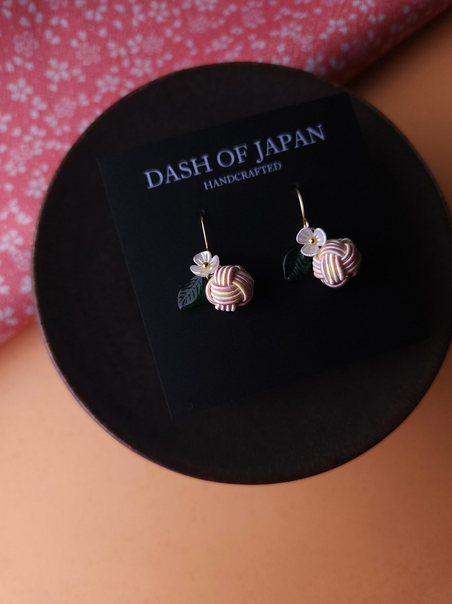 Fruits Earrings -Sakura Pink