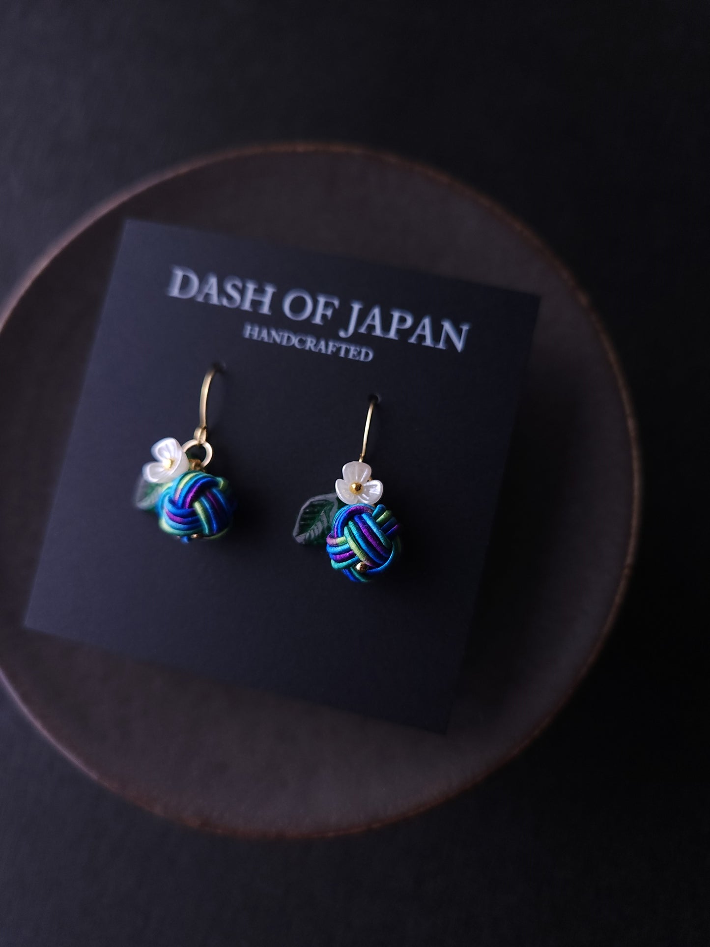 Fruits Earrings -Blue & Green Mix
