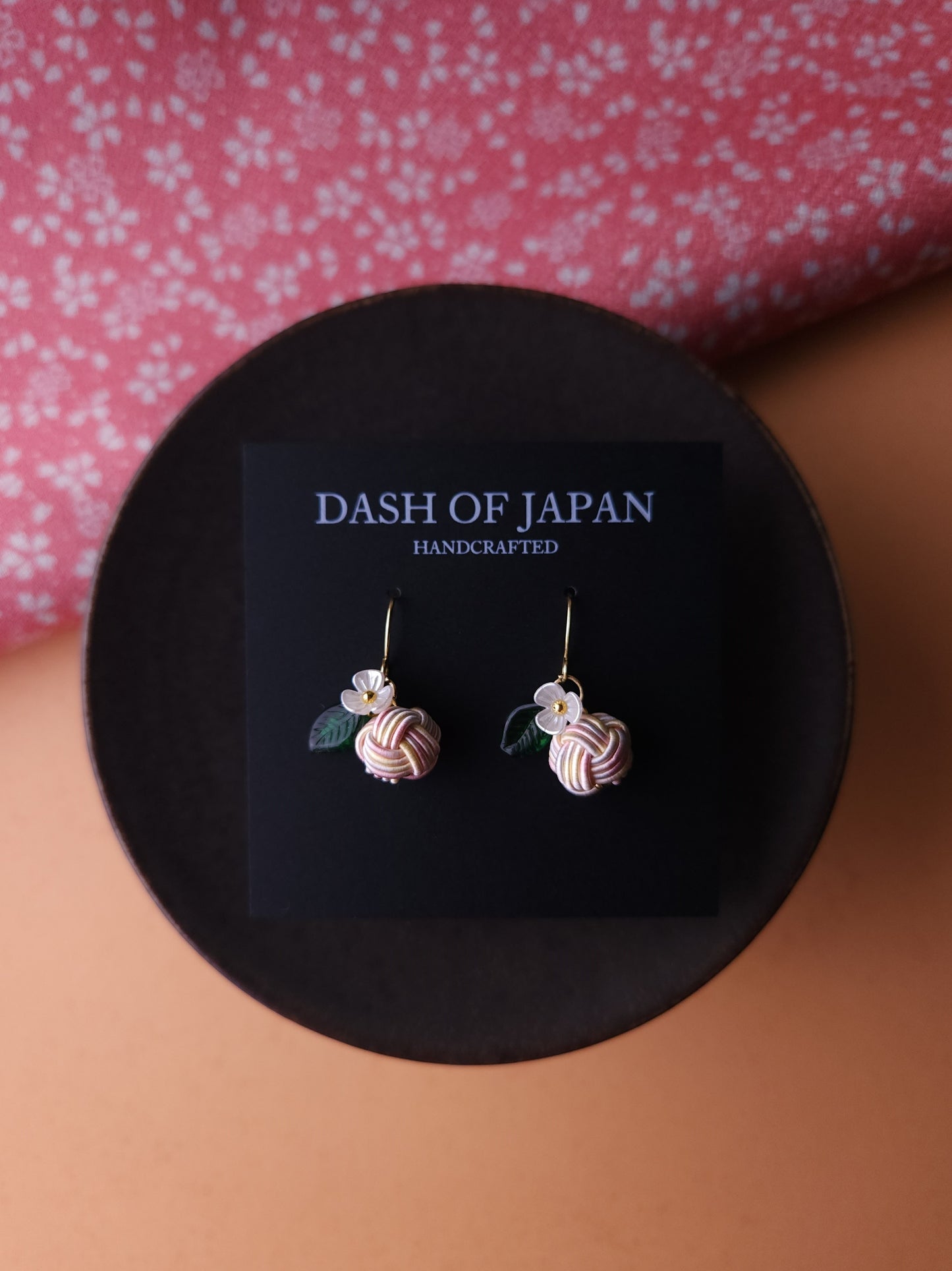 Fruits Earrings -Sakura Pink