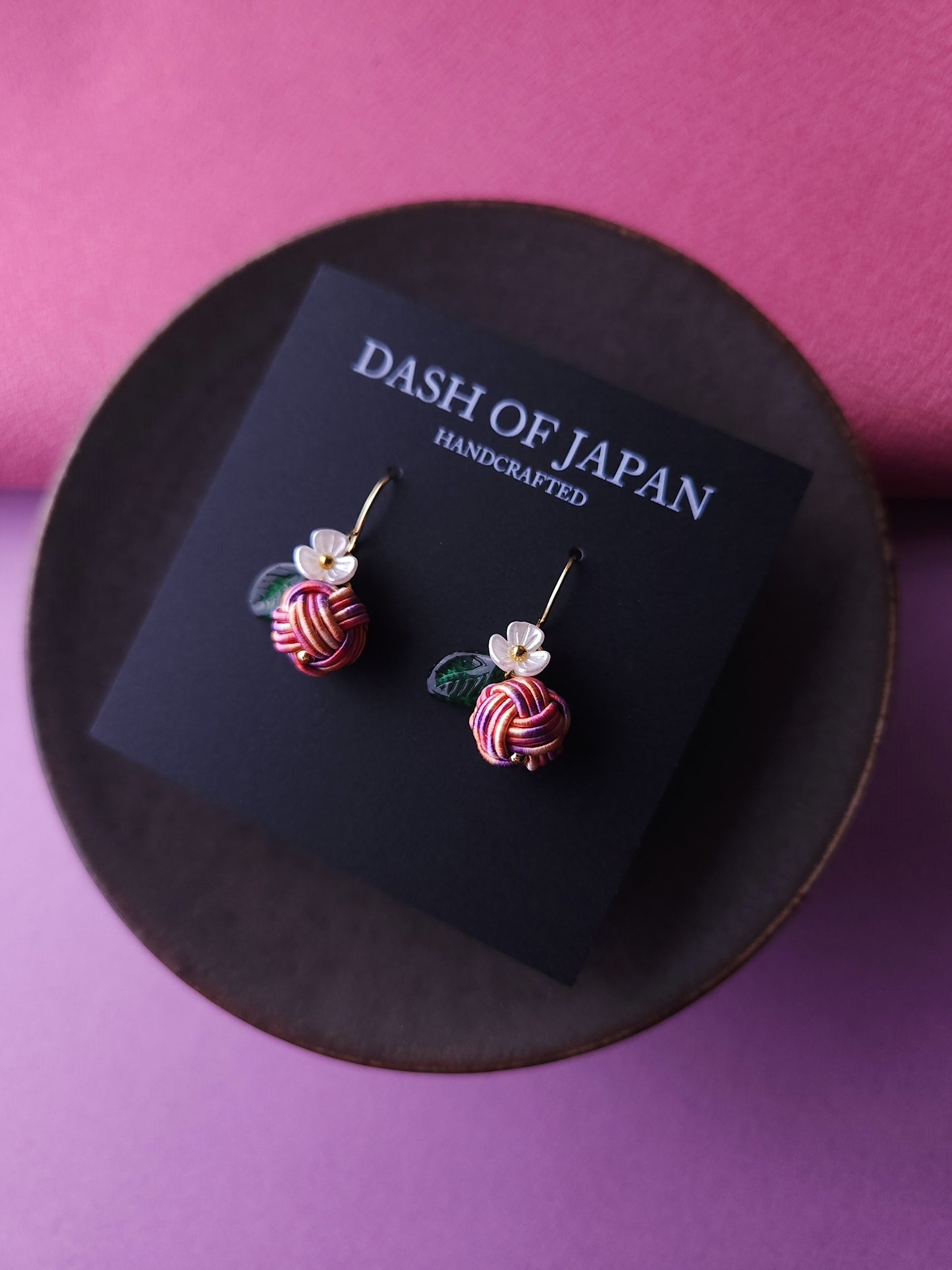 Fruits Earrings -Pink Mix