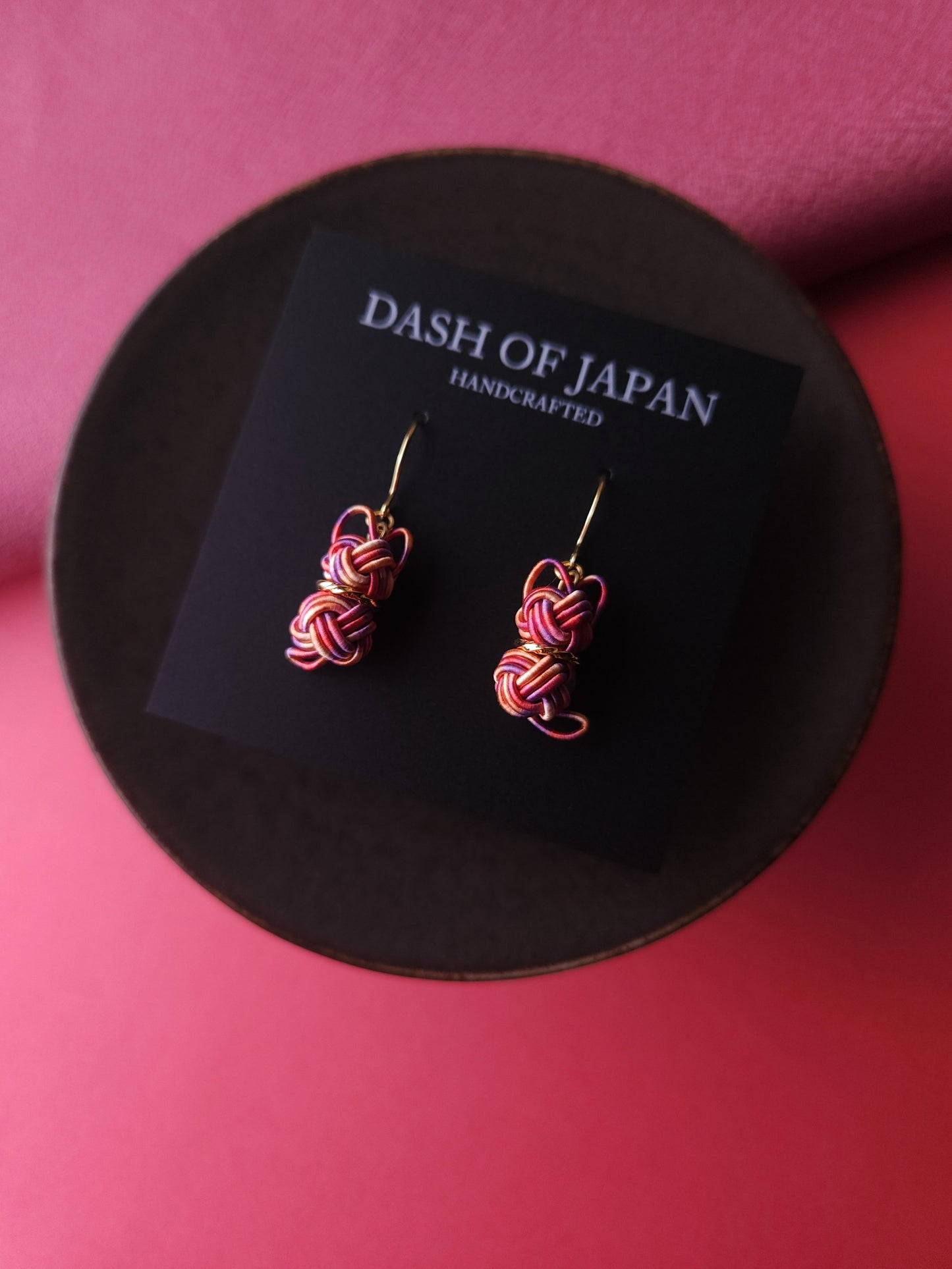 Cat Earrings - Pink Mix