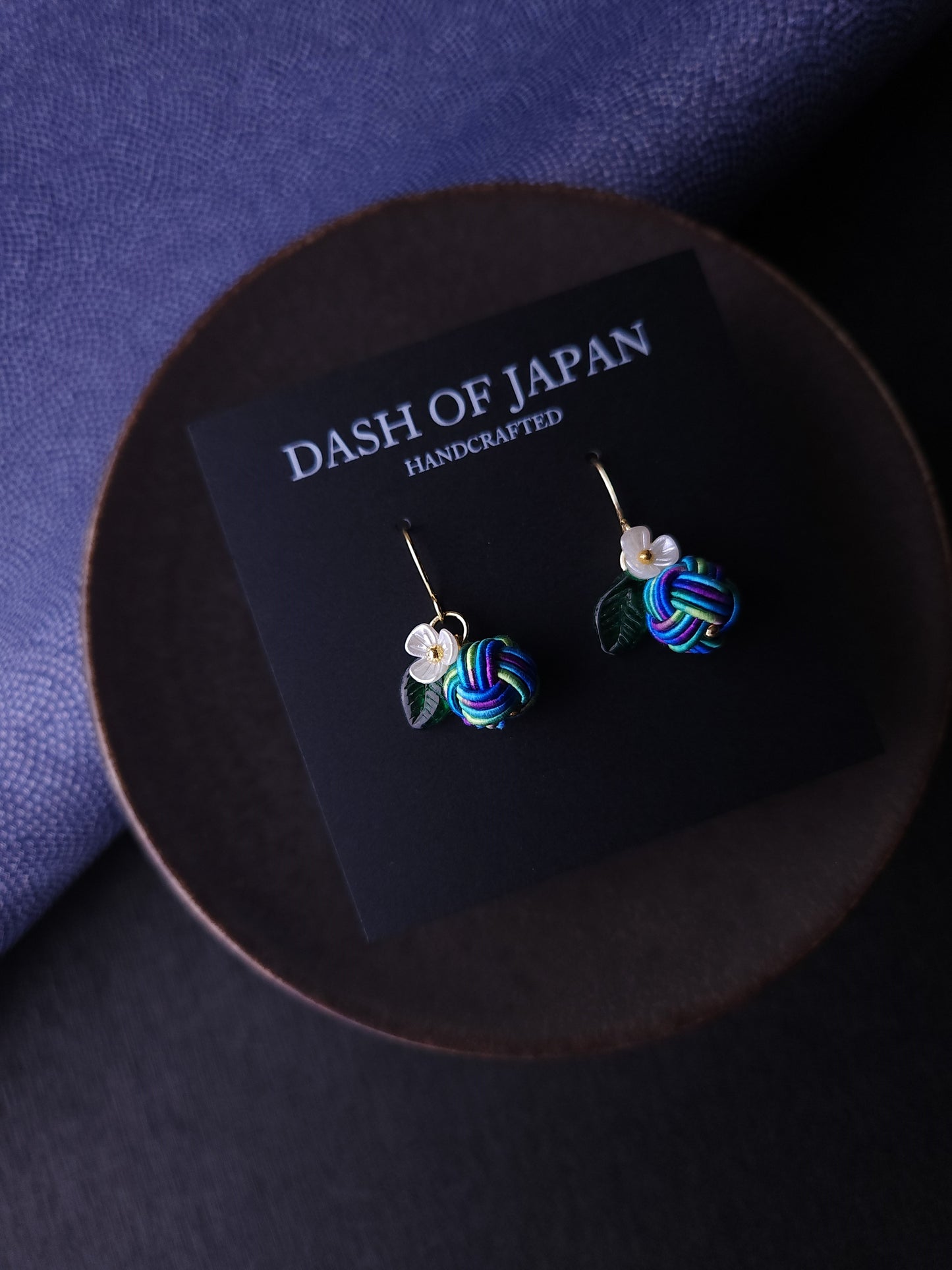 Fruits Earrings -Blue & Green Mix
