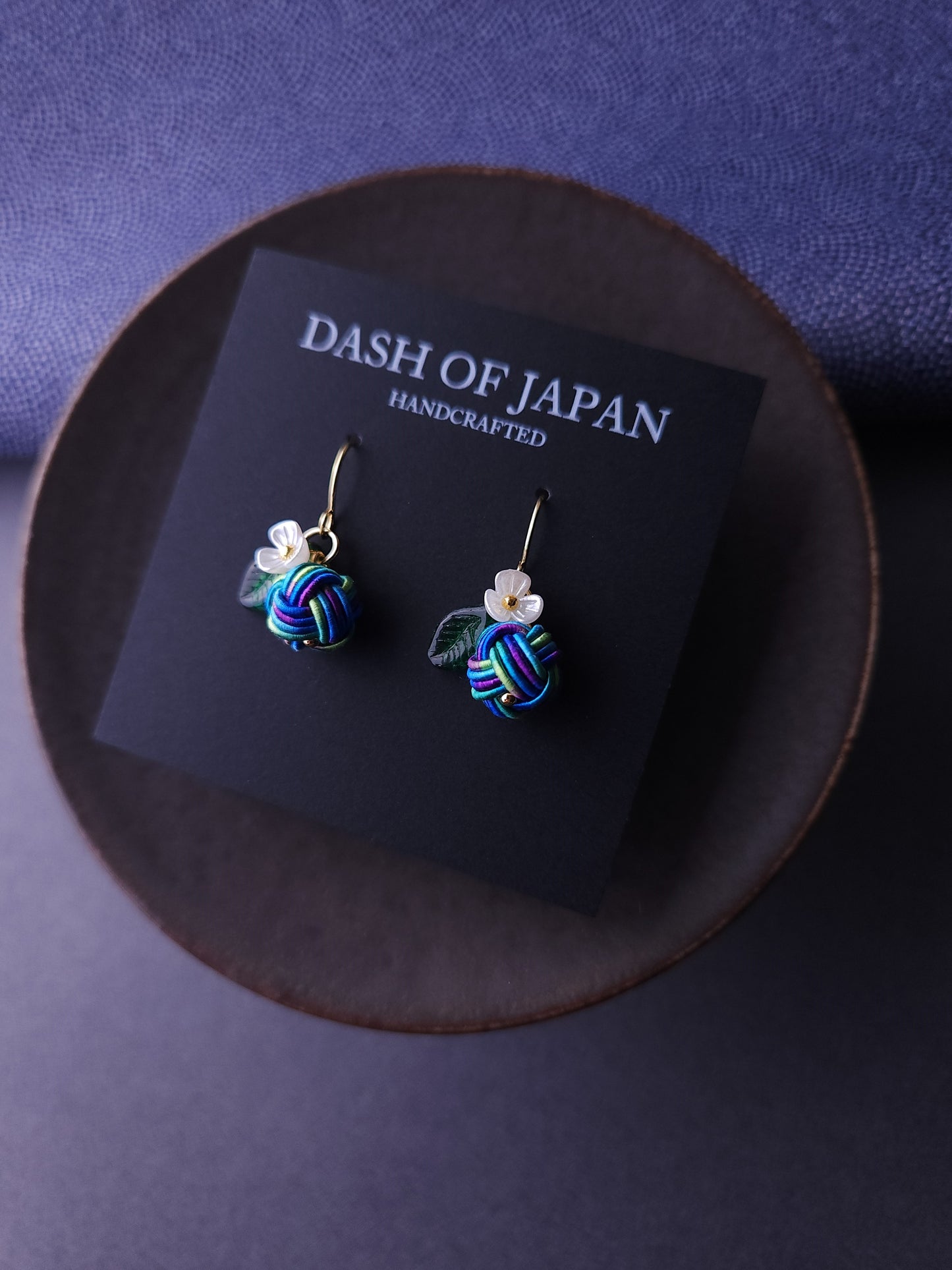 Fruits Earrings -Blue & Green Mix