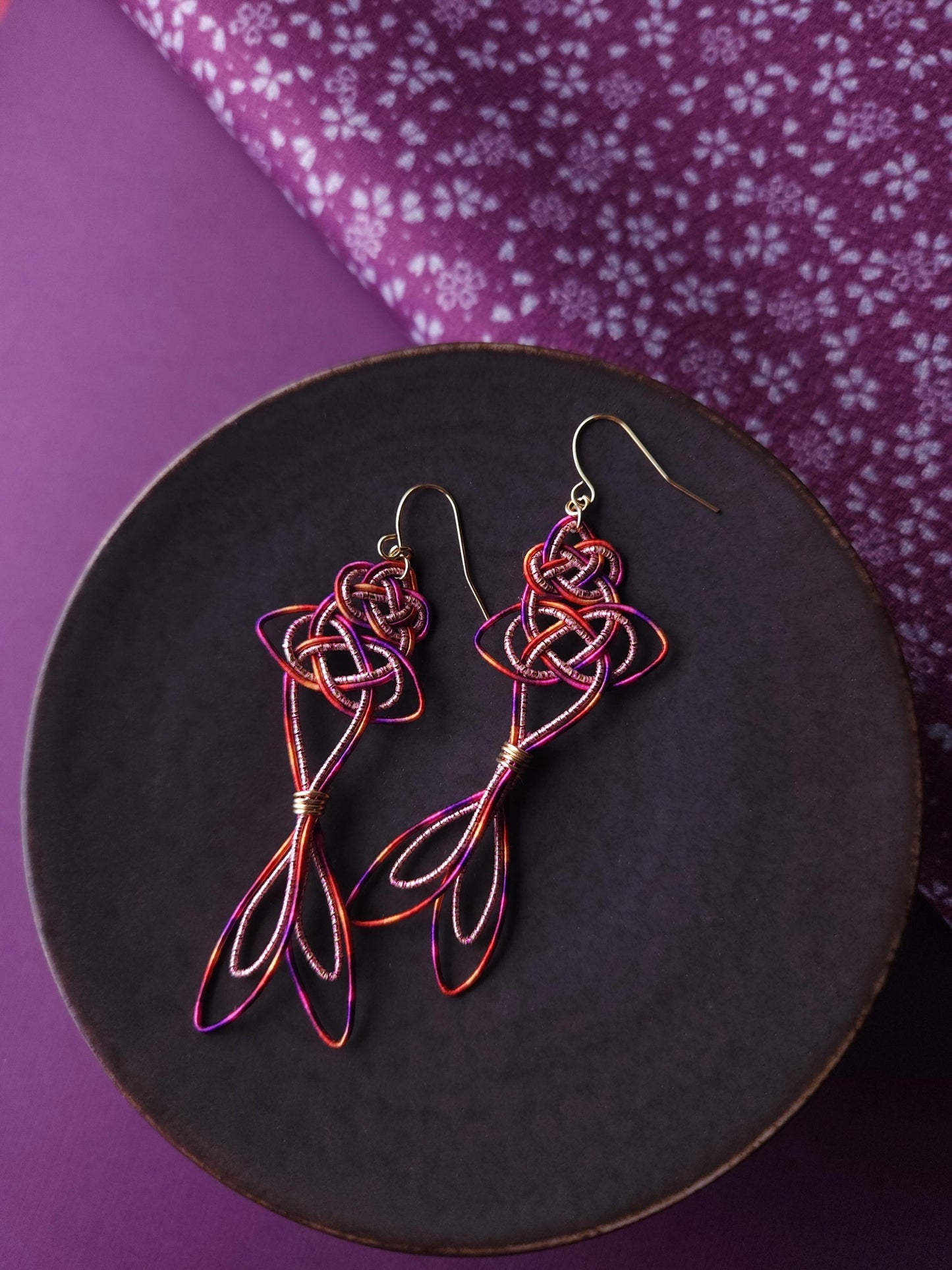Koi Fish - Pink Purple