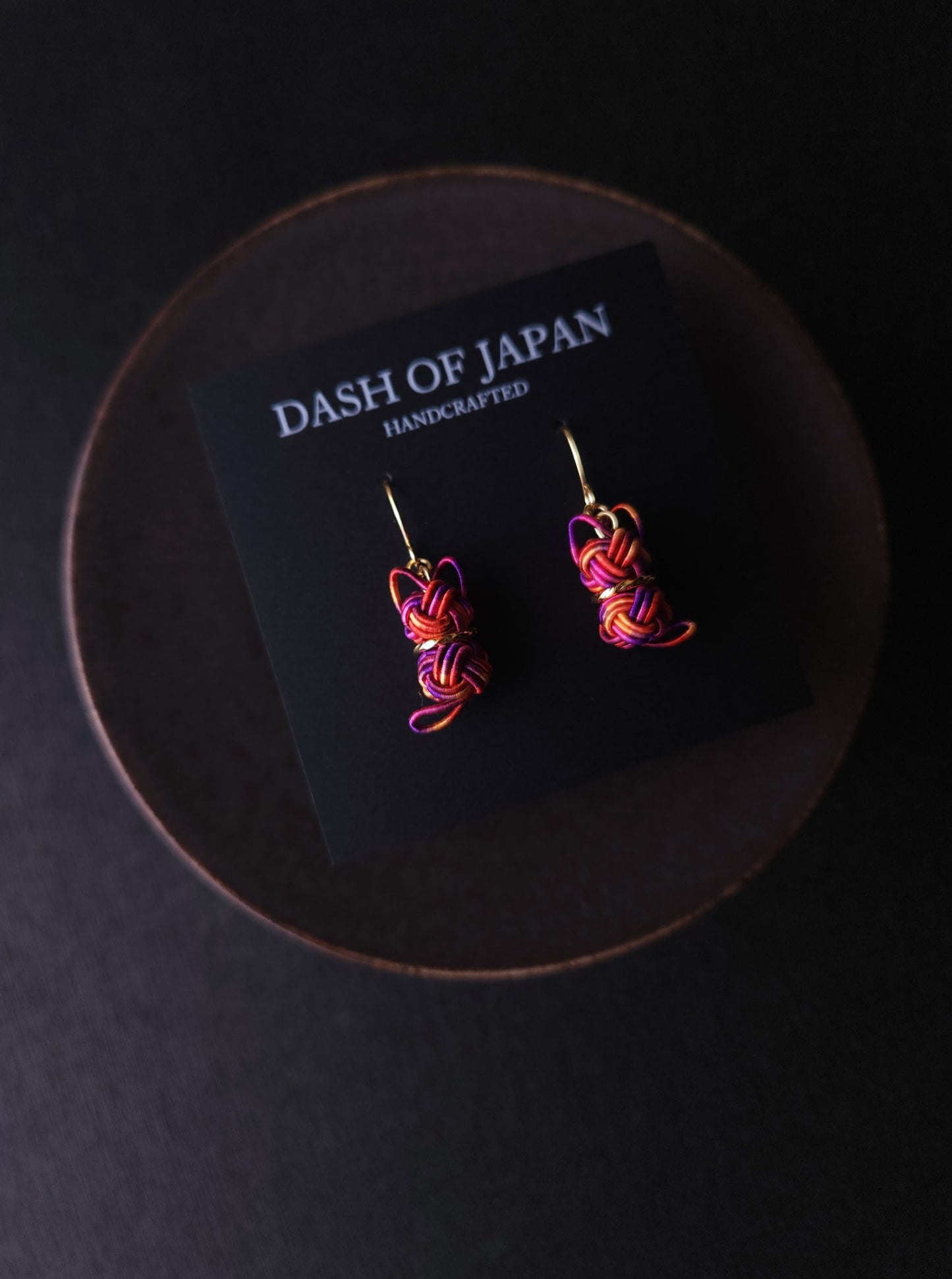 Cat Earrings - Pink Purple