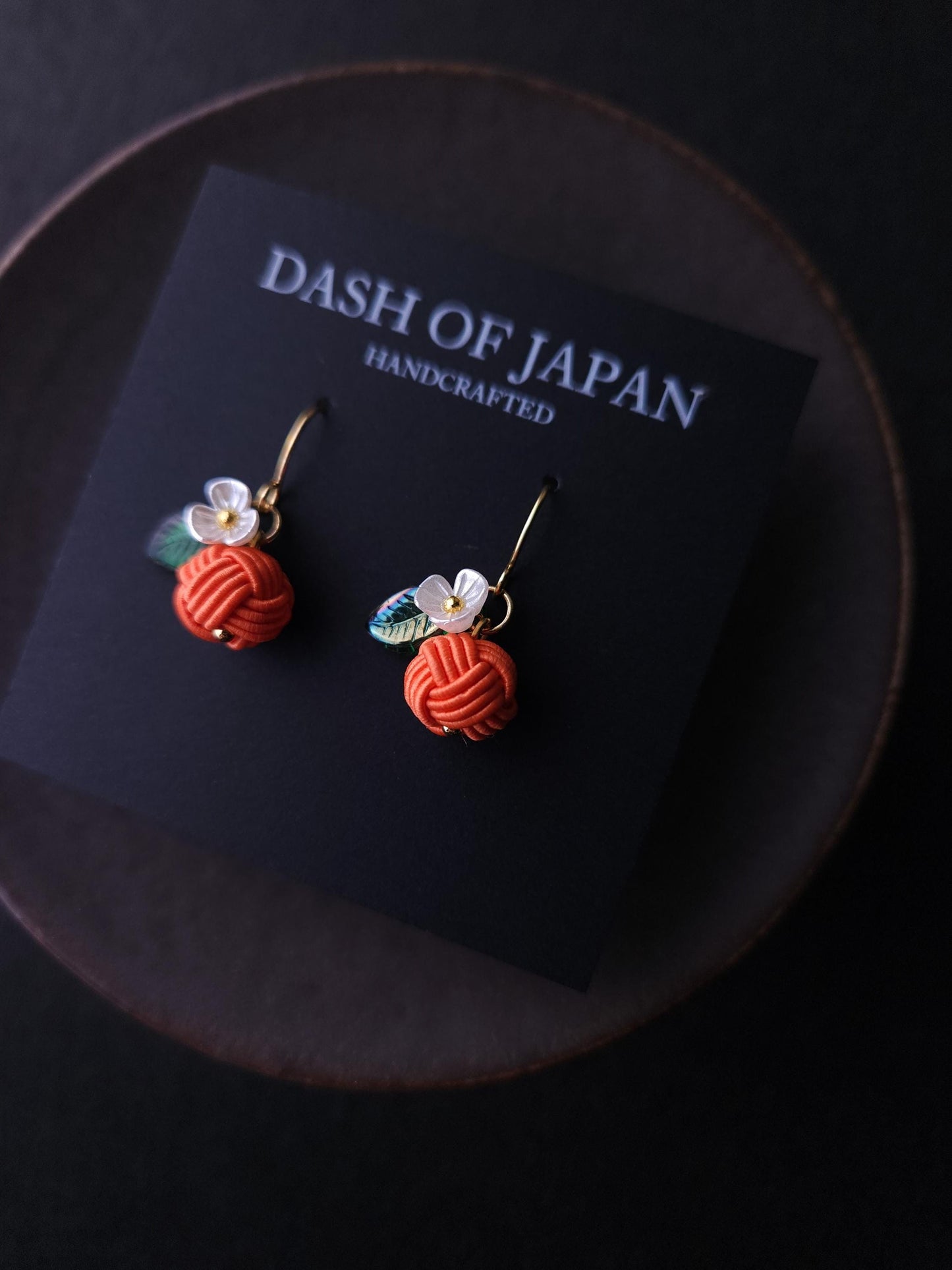 Fruit Earrings- Orange
