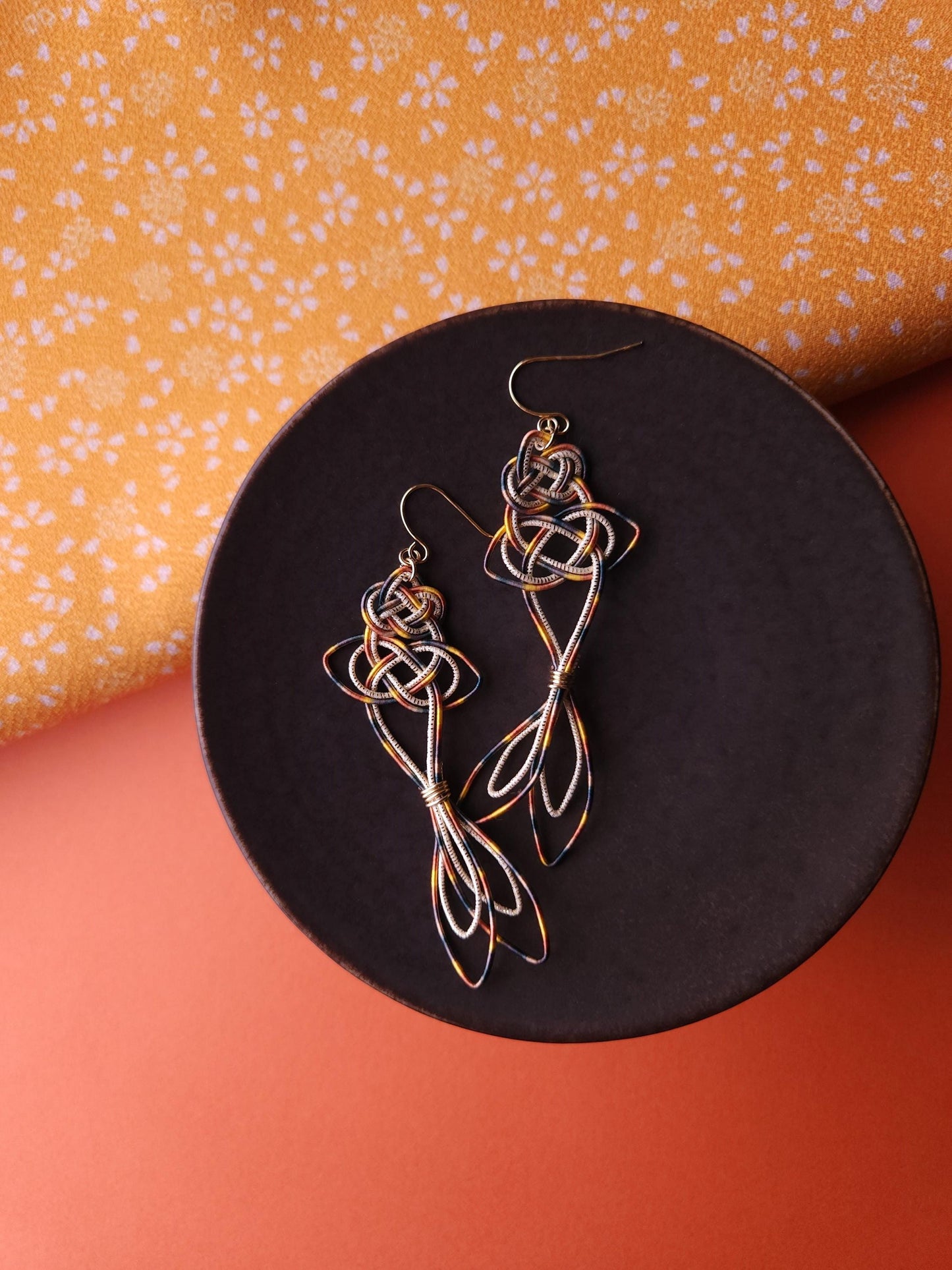 Koi Fish - Orange Black