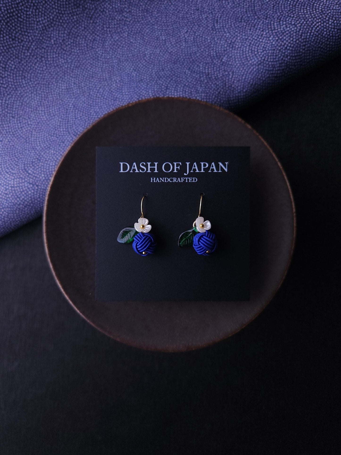 Fruits Earrings - Blueberry