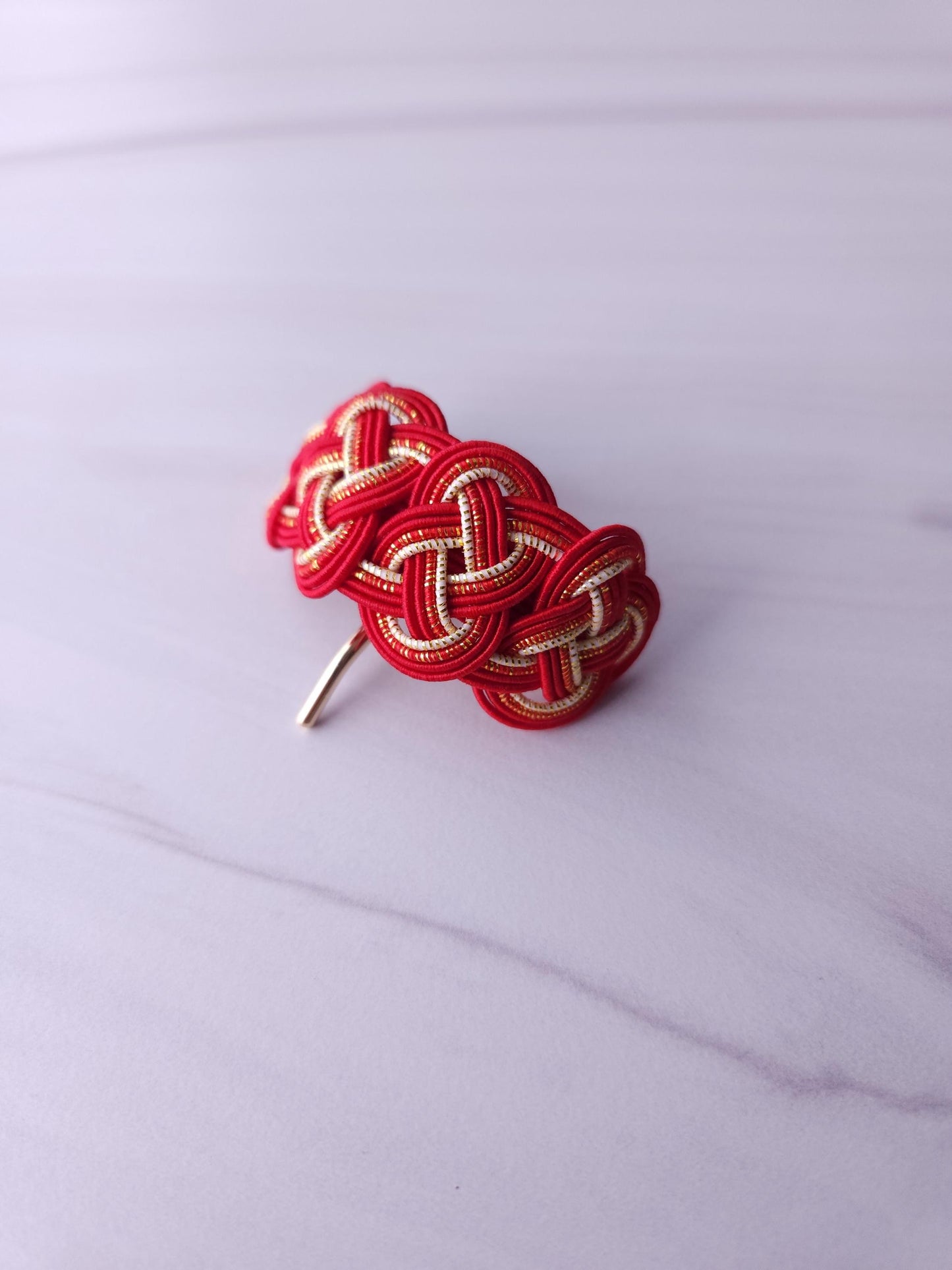 Ponytail Hook - Red
