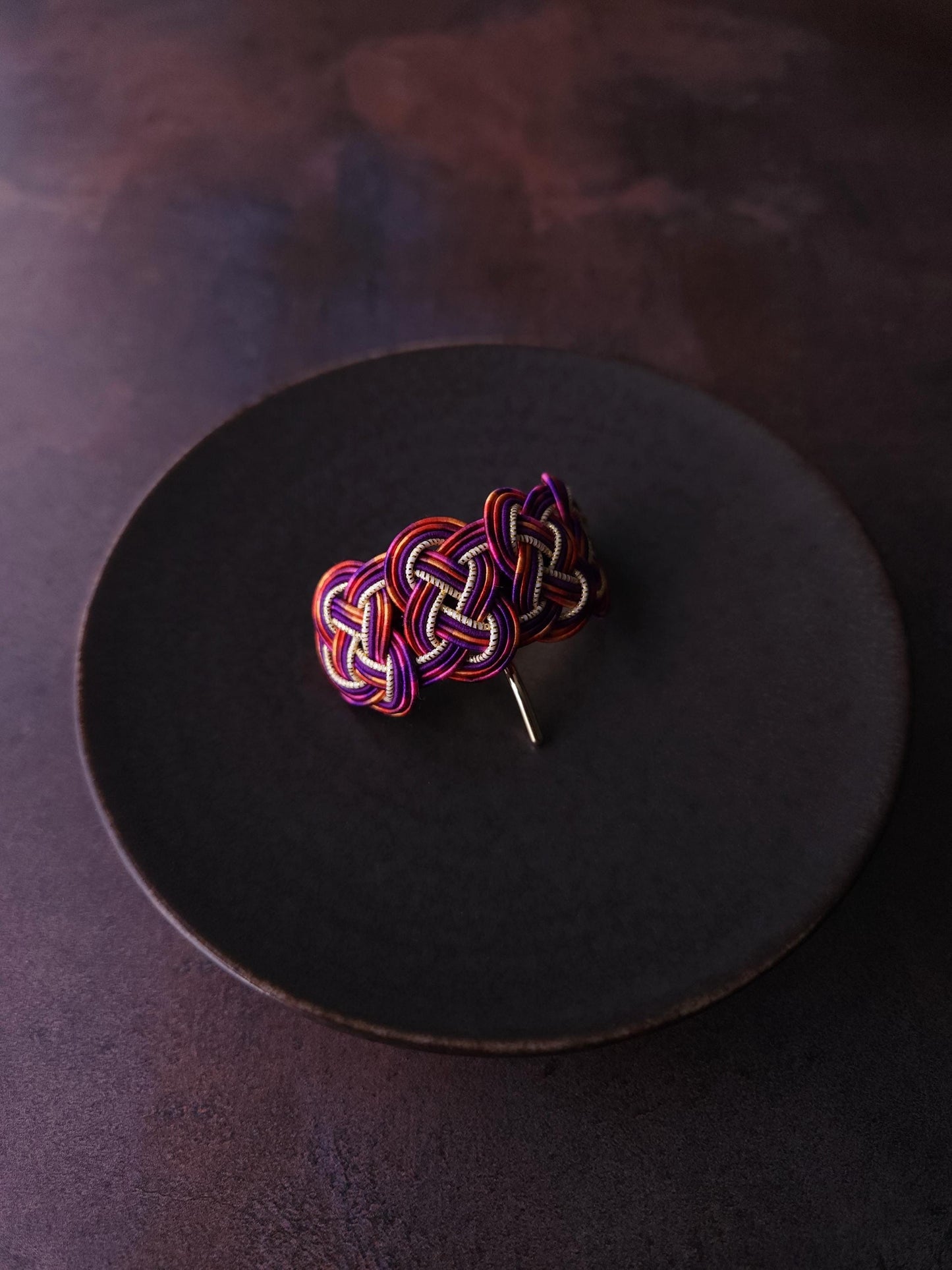 Ponytail Hook - Purple & Pink Mix