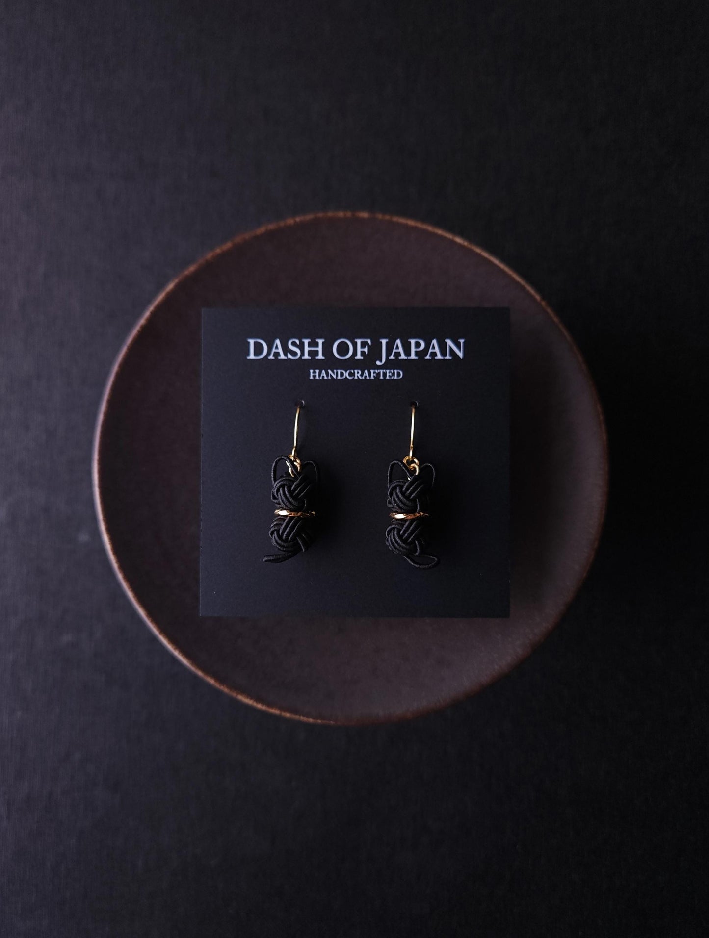Cat Earrings - Black