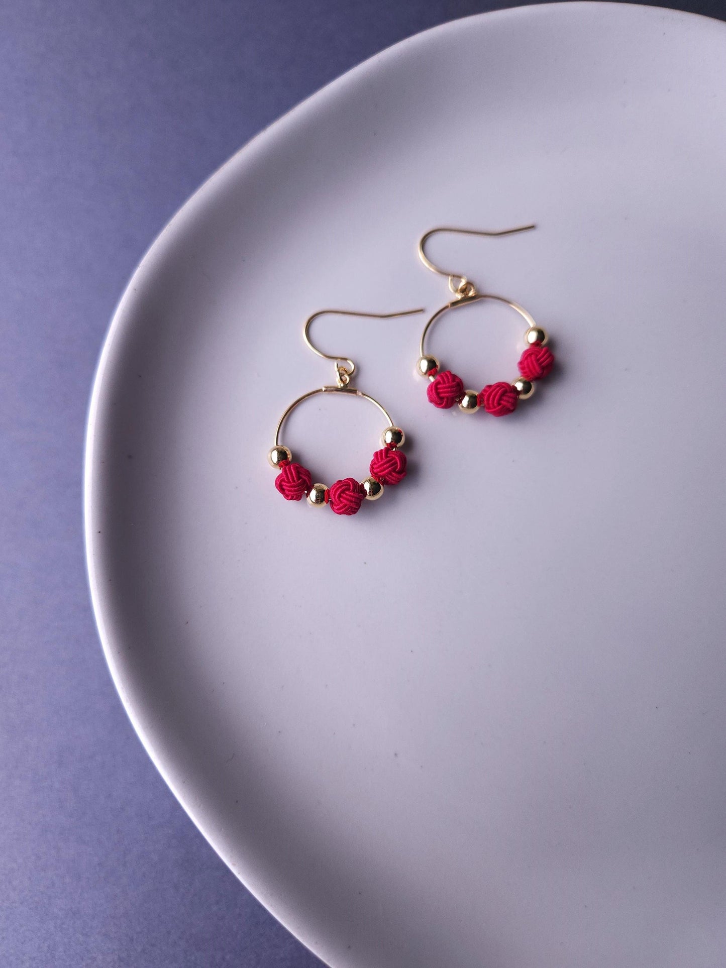 Hoop - Deep Red
