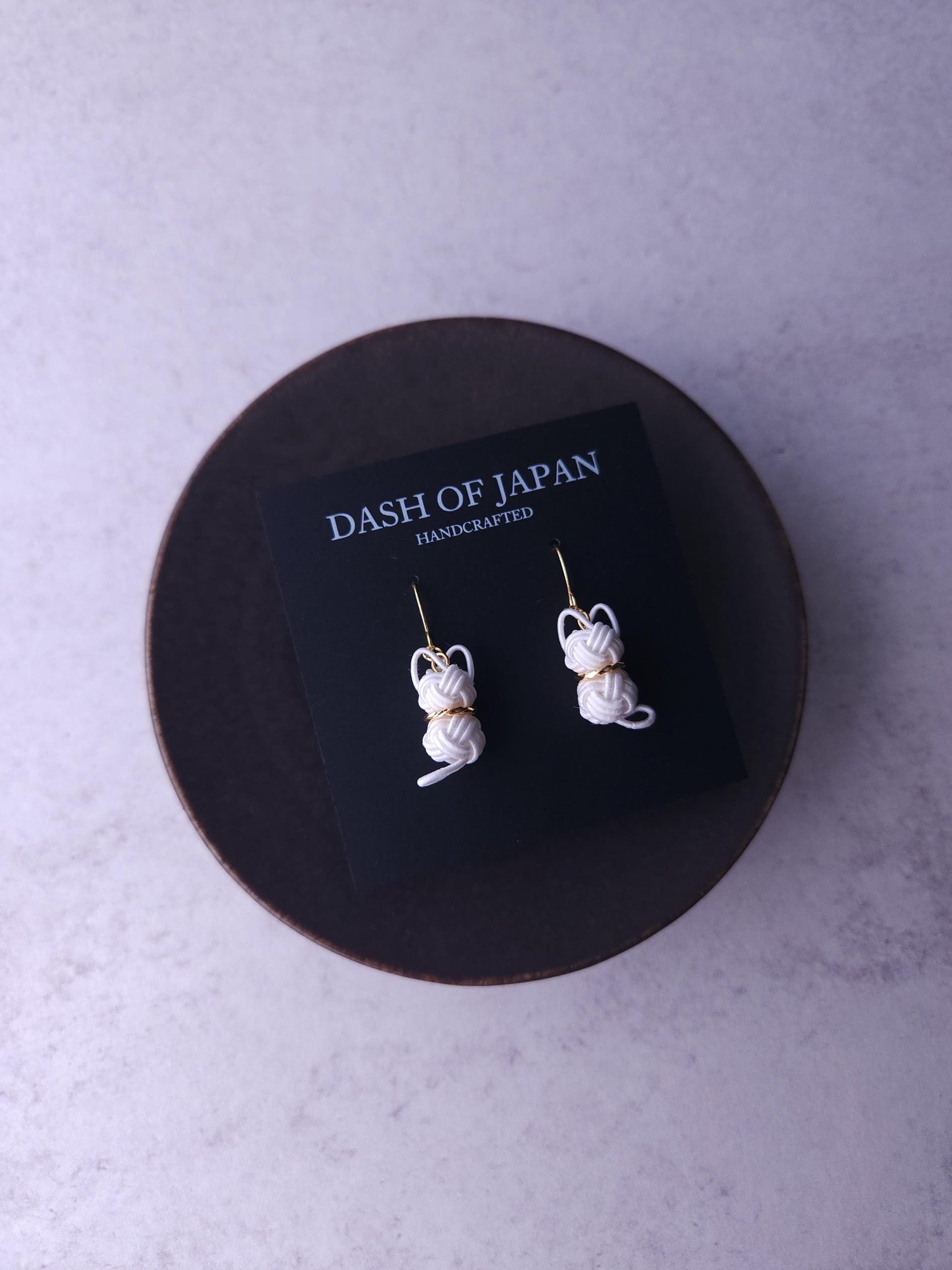Cat Earrings - White