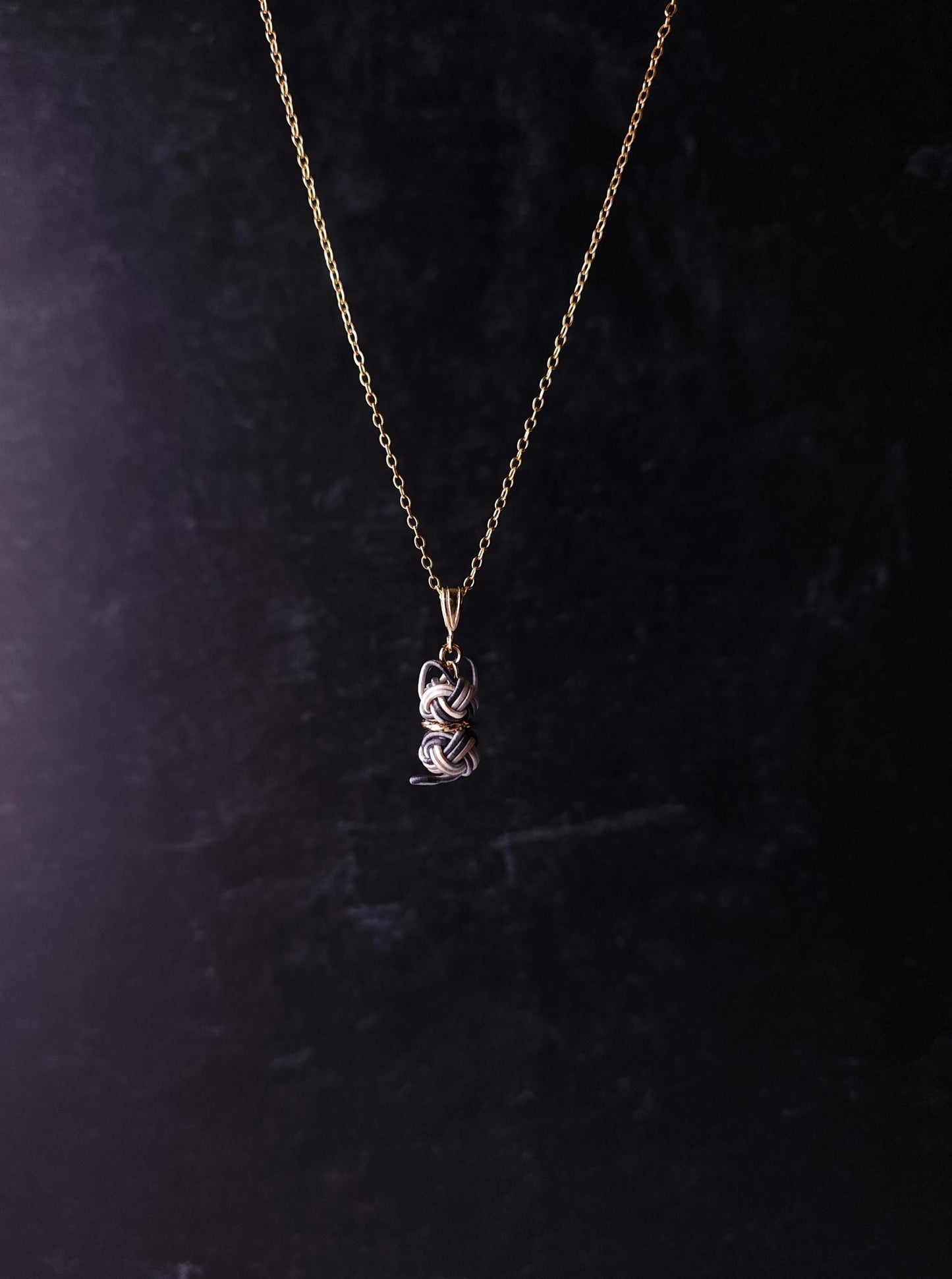 Cat Necklace - Calico Tabby