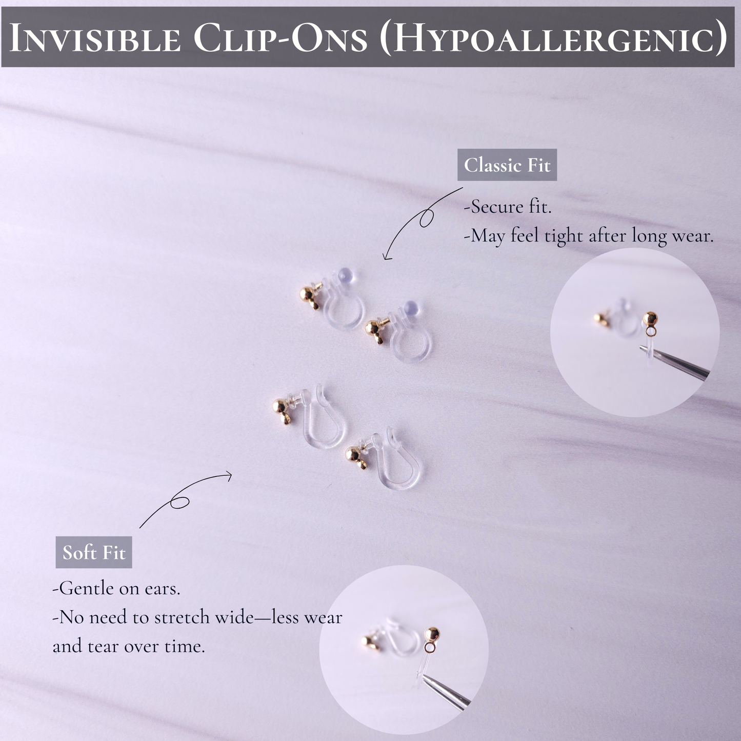 Upgrade - Clip-Ons (Gold)