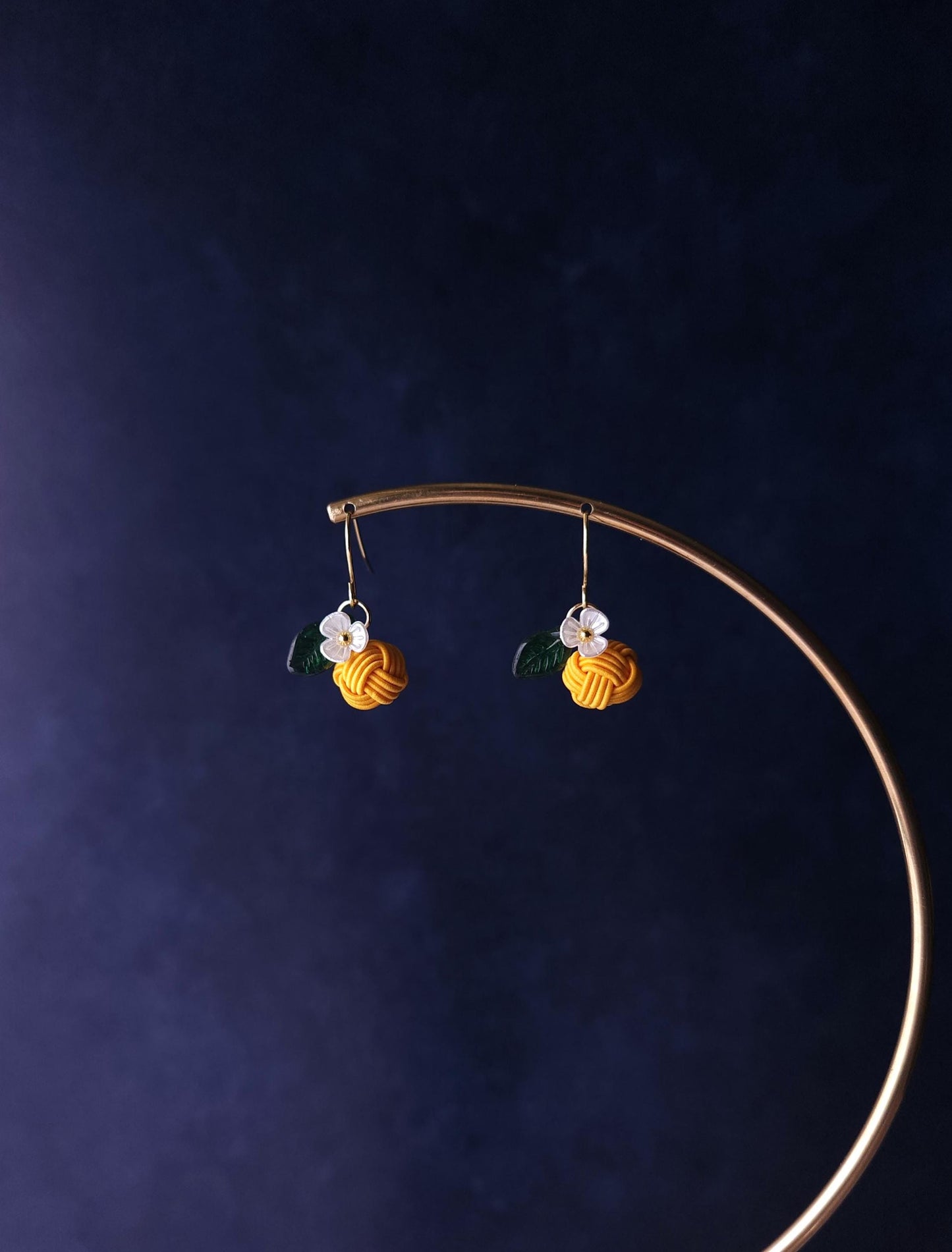 Fruits Earrings - Yuzu