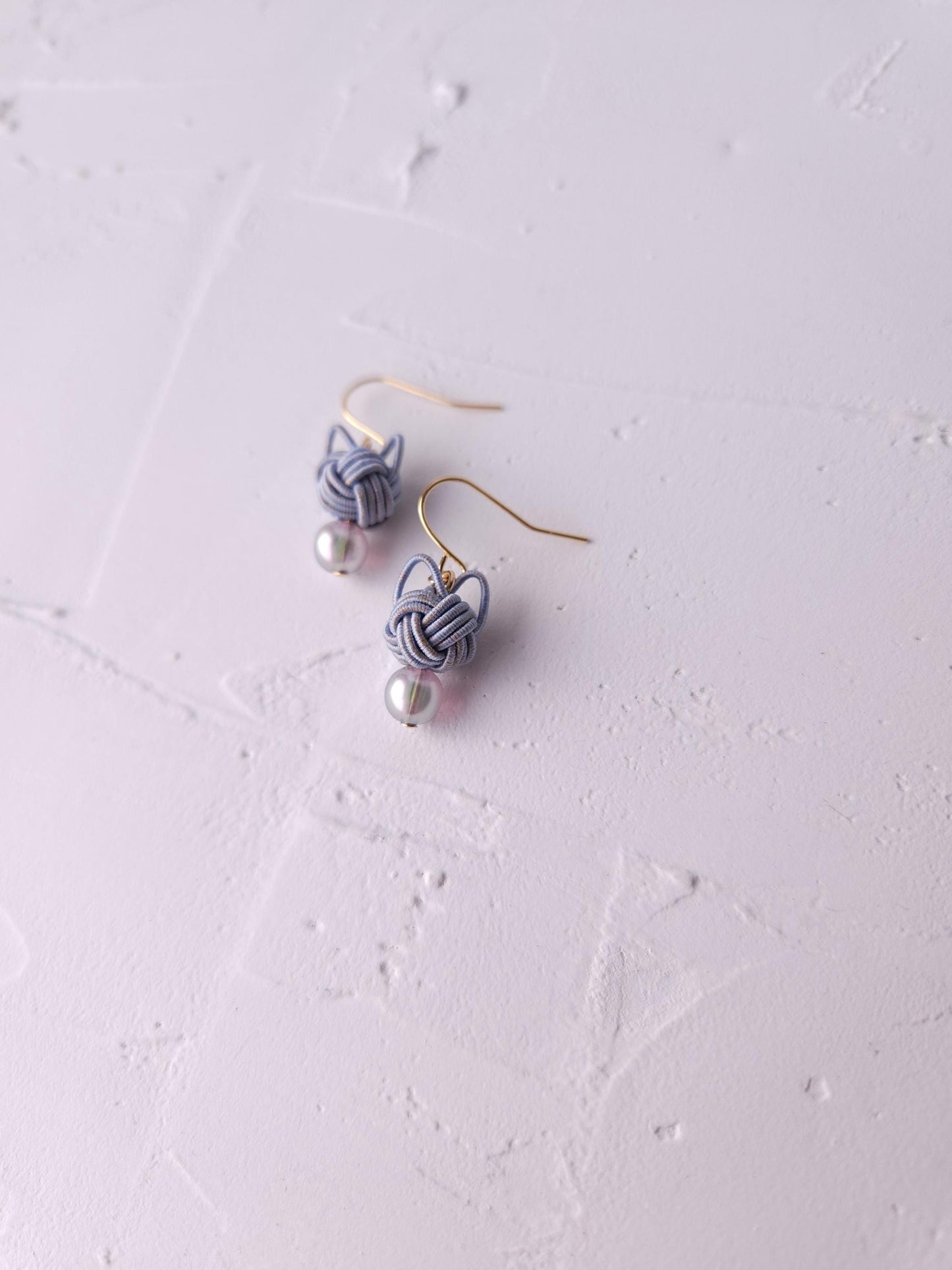 Cat Head Earrings - Gray