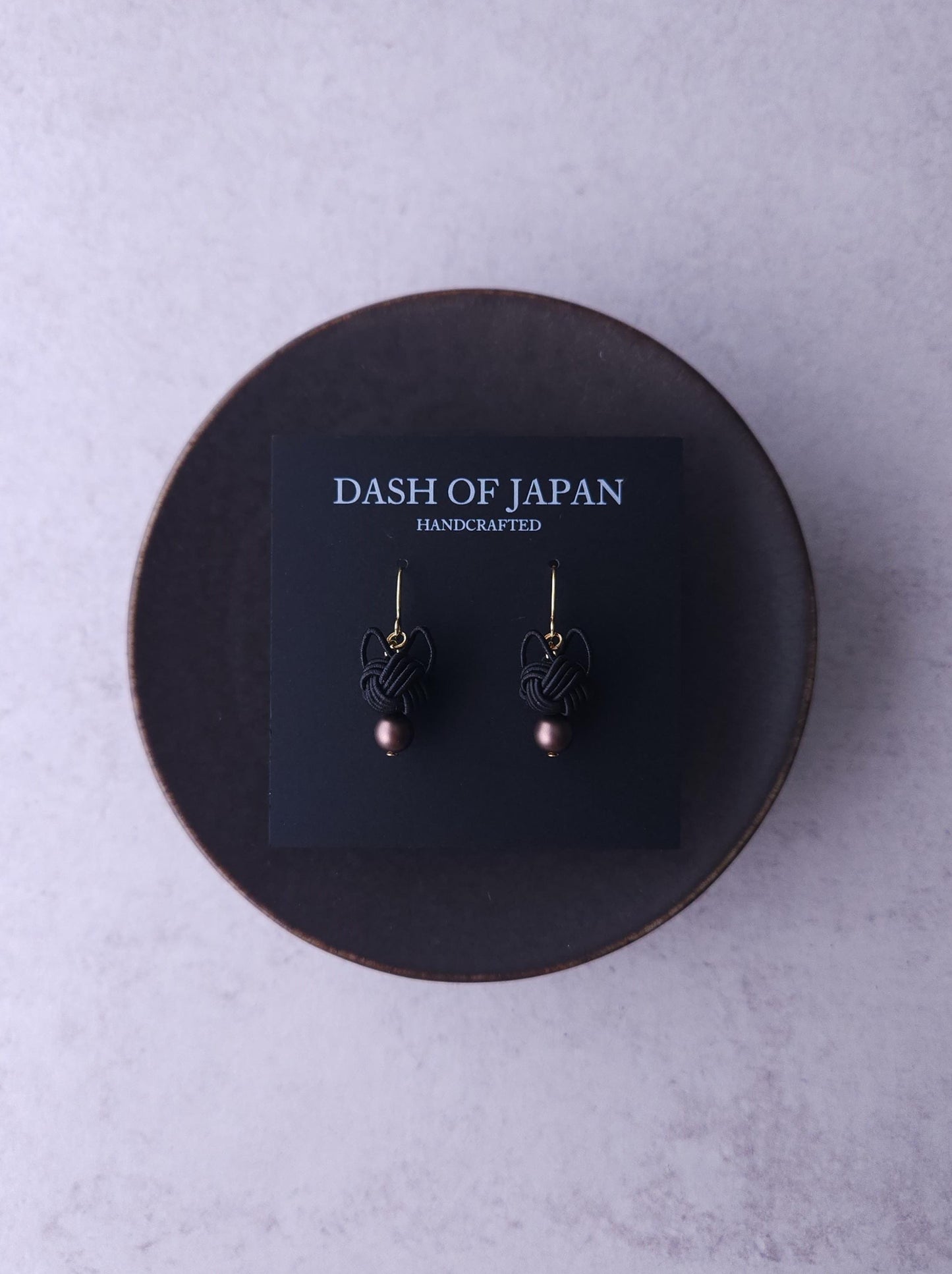 Cat Head Earrings - Black