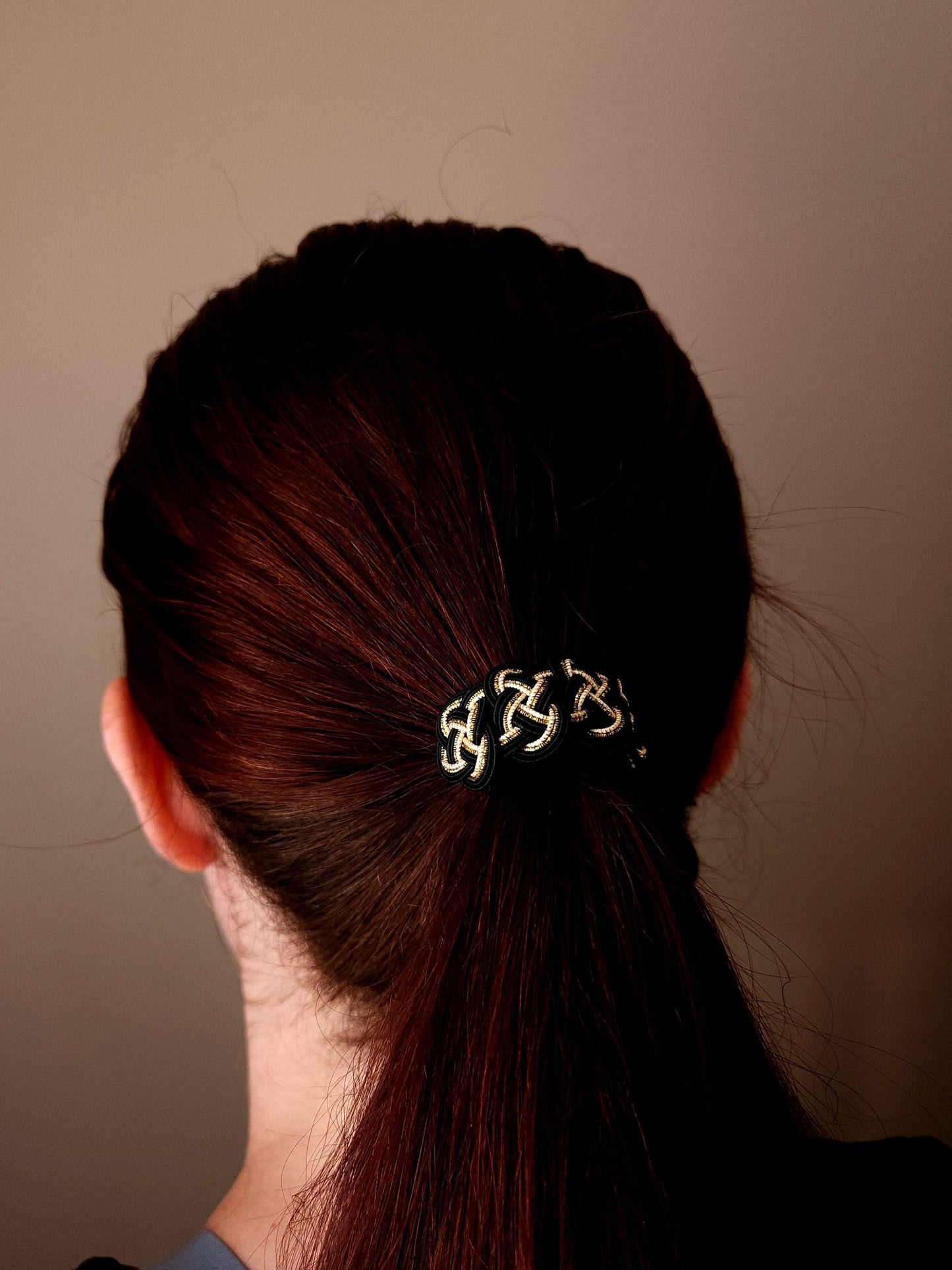Ponytail Hook - Deep Green