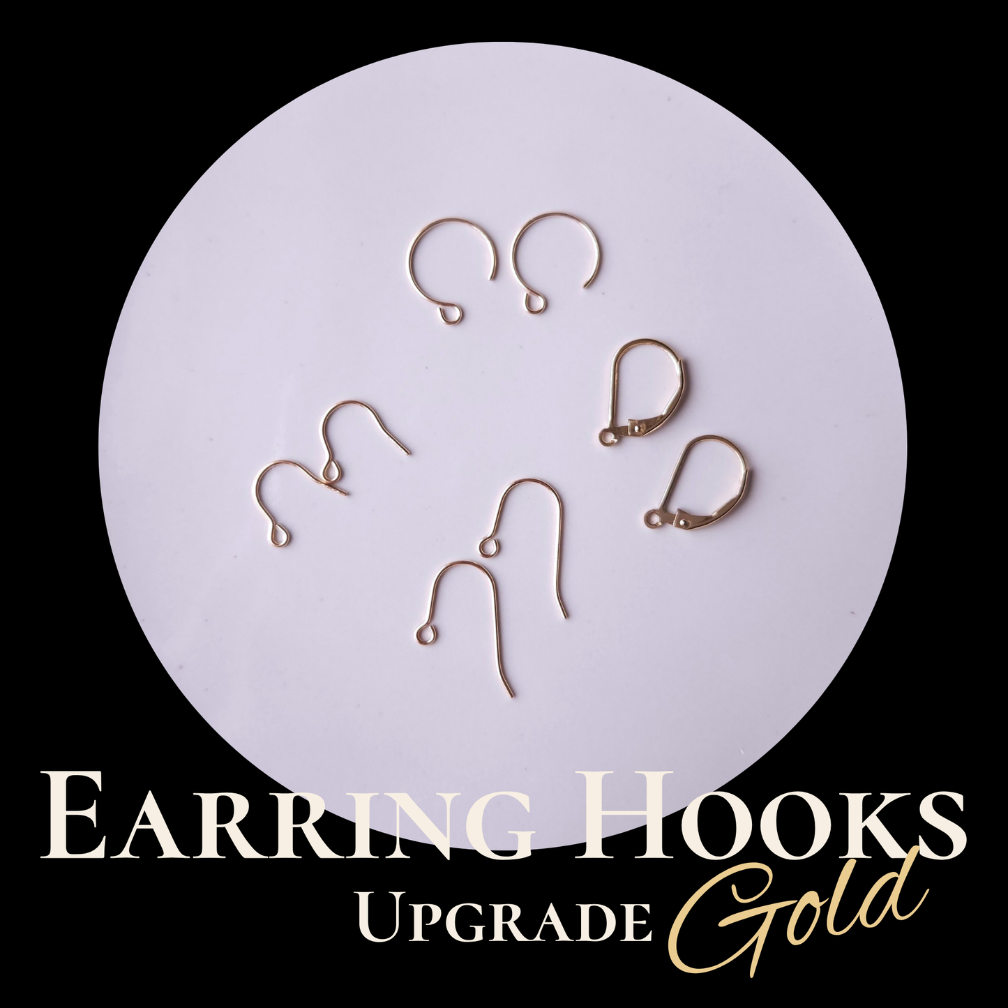 Upgrade - Earring Hooks (Gold)