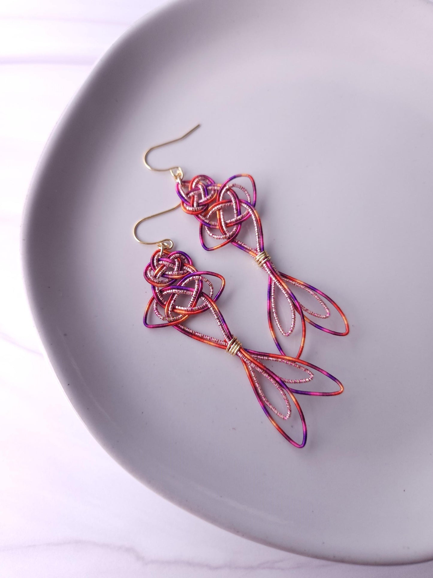Koi Fish - Pink Purple
