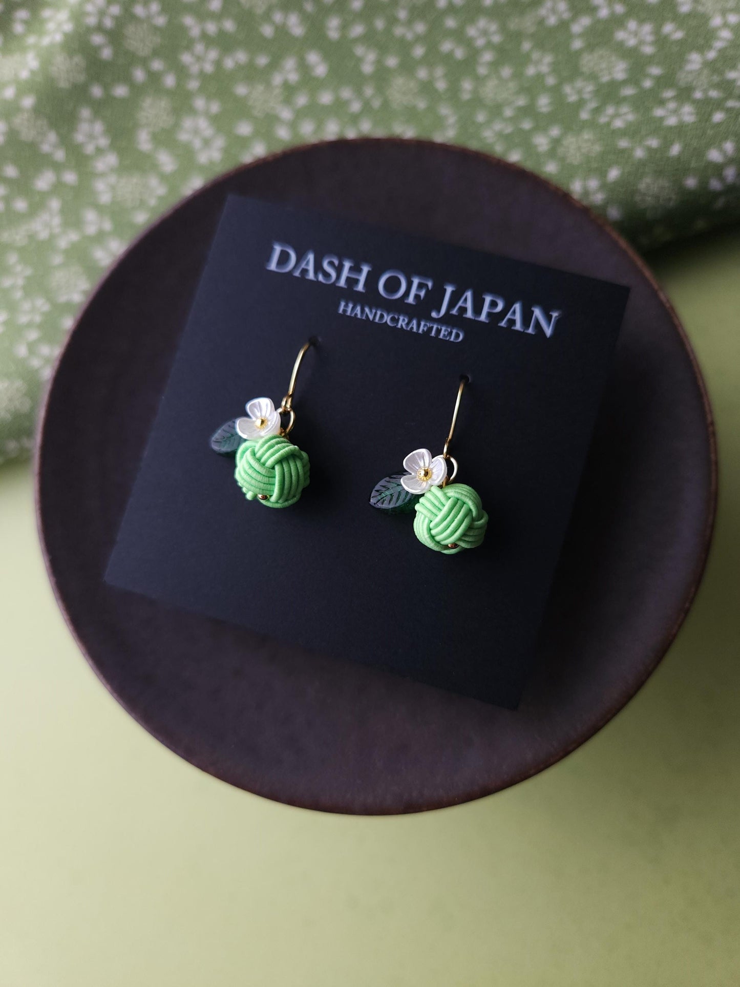 Fruit Earrings- Lime Green