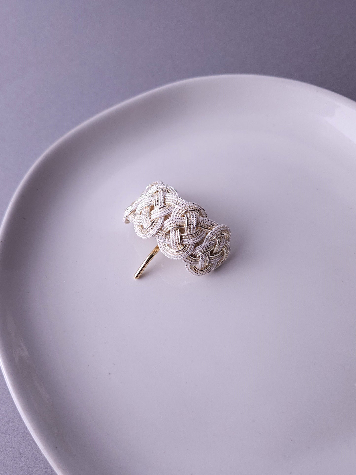 Ponytail Hook - Silver