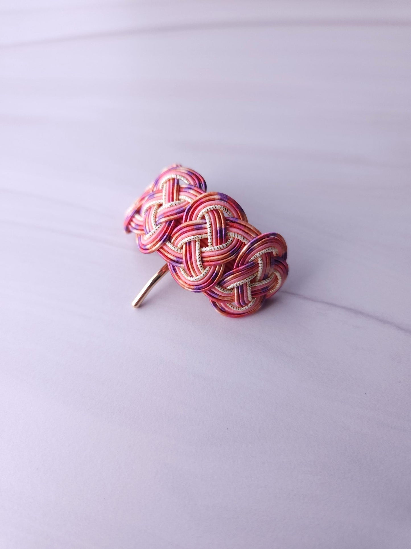 Pony Hook -Pink & Purple