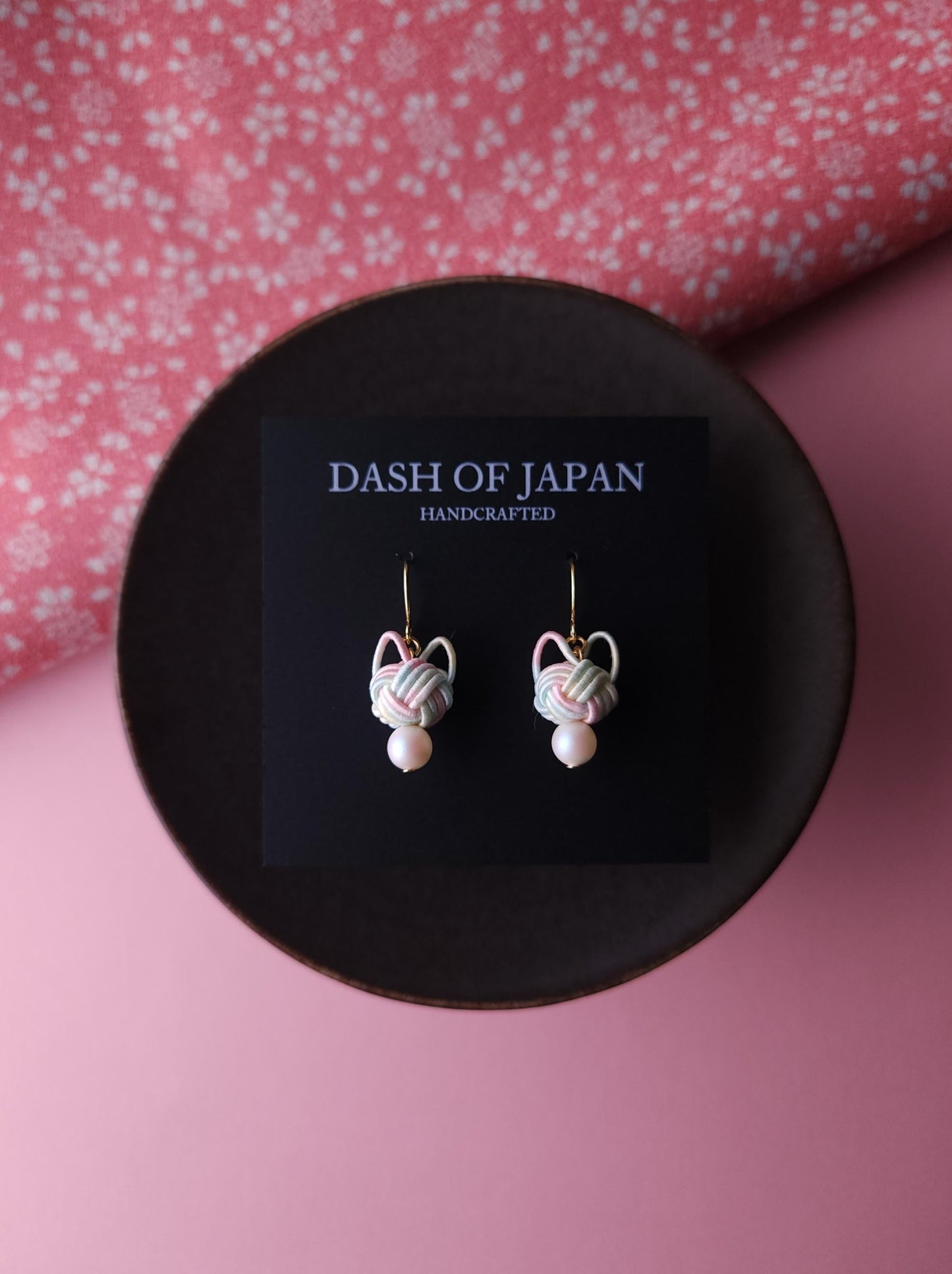 Cat Head Earrings - Pastel Rainbow