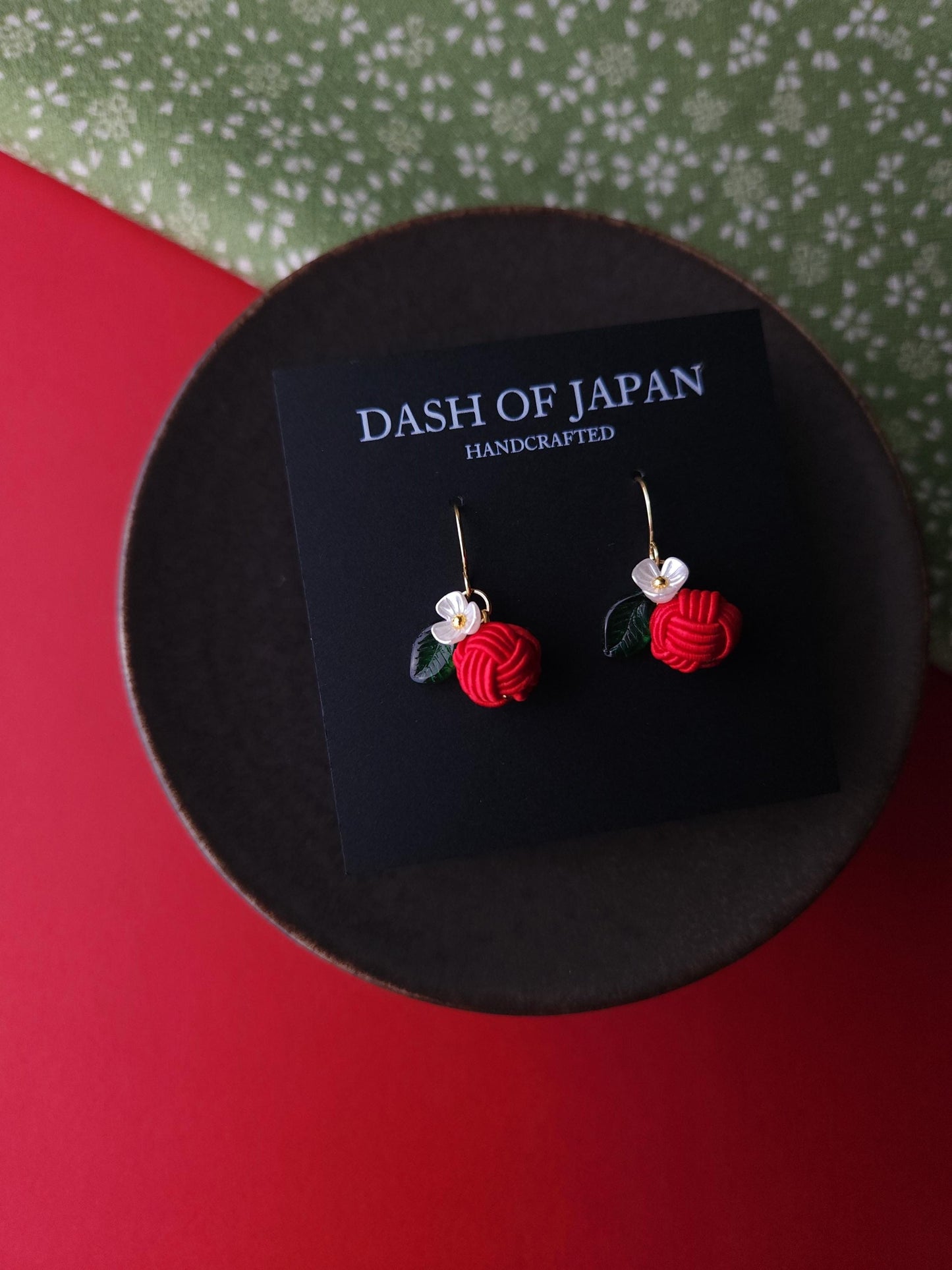 Fruits Earrings - Apple