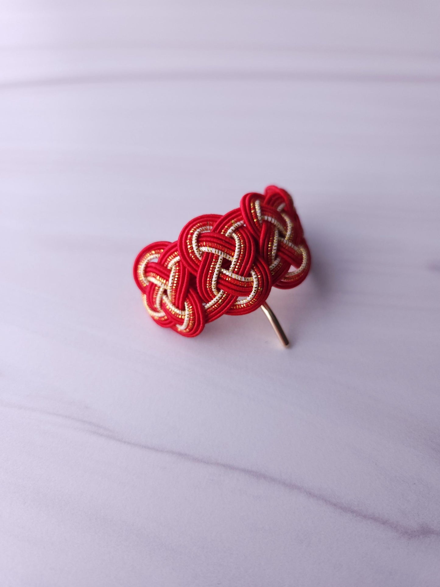 Ponytail Hook - Red