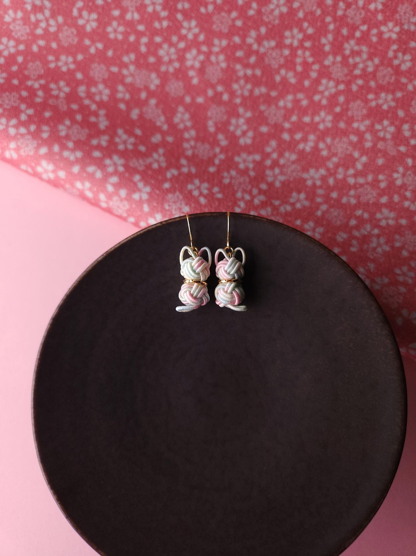 Cat Earrings - Pastel Rainbow