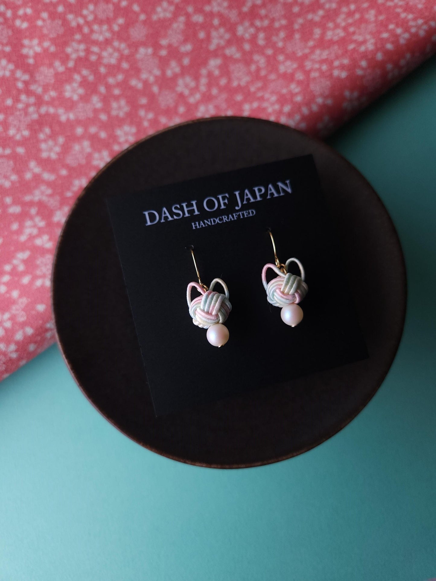 Cat Head Earrings - Pastel Rainbow
