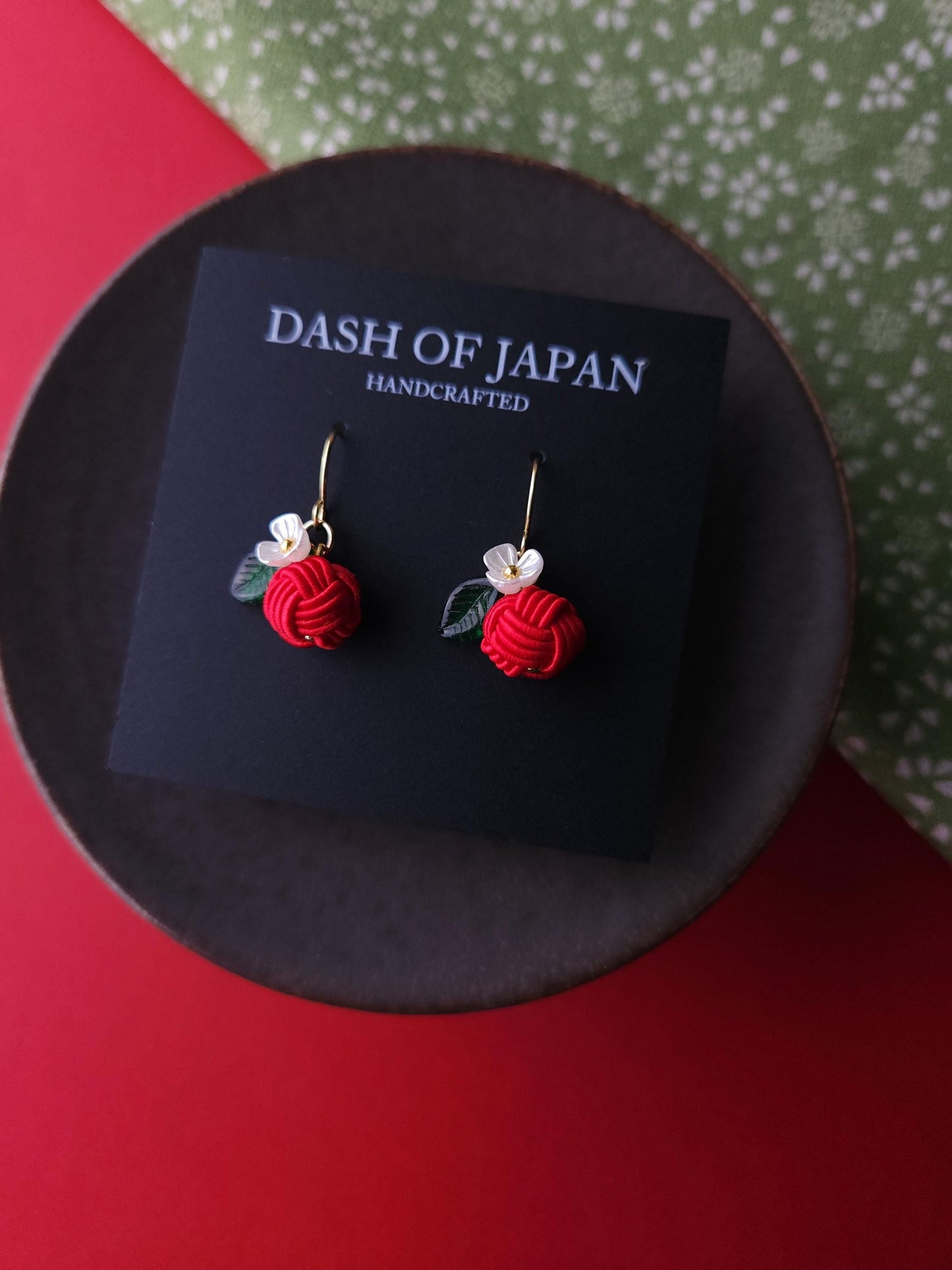 Fruits Earrings - Apple