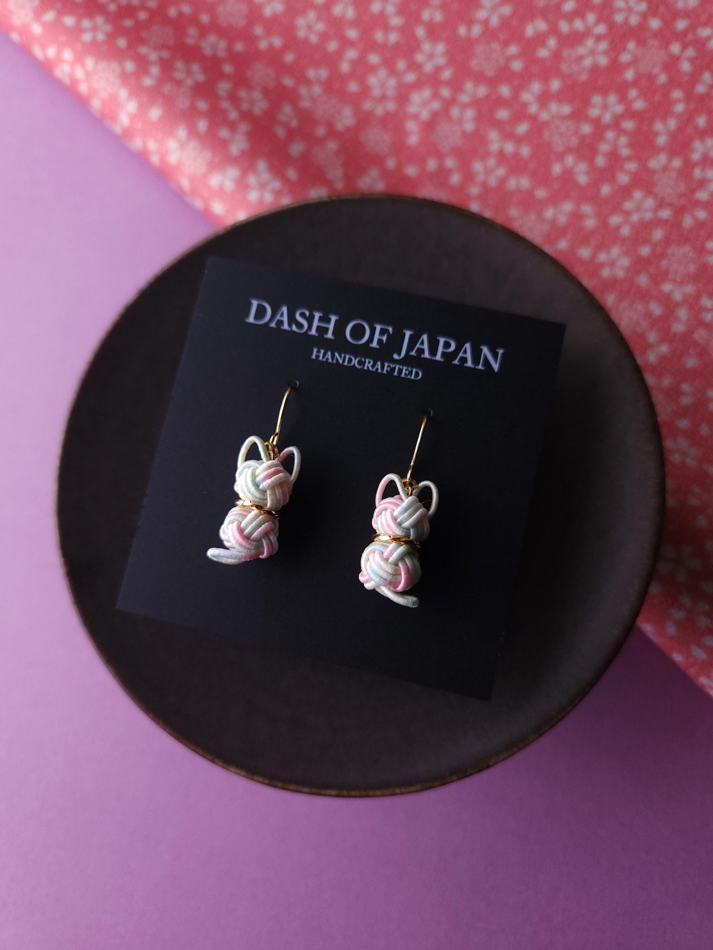 Cat Earrings - Pastel Rainbow