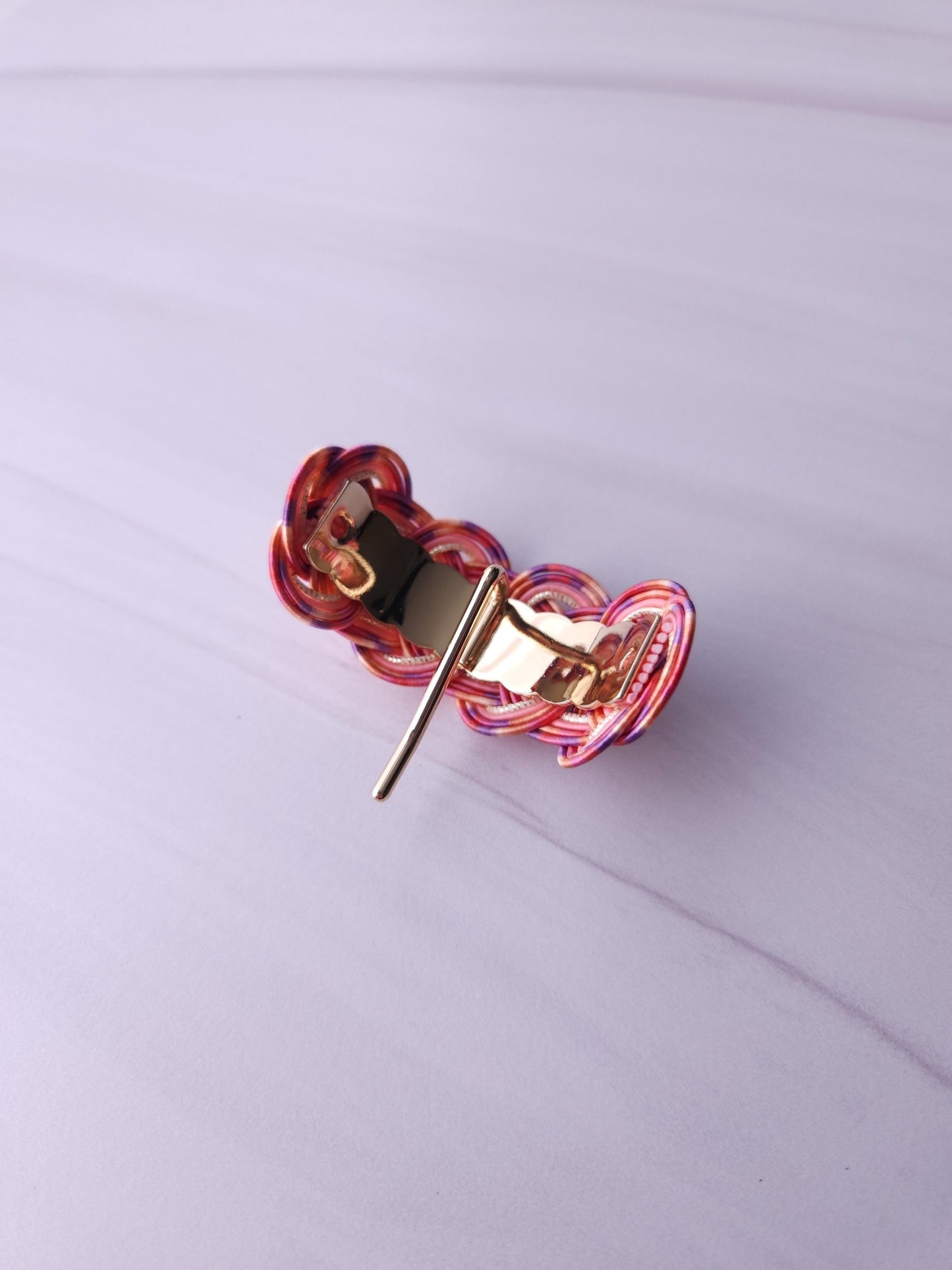 Pony Hook -Pink & Purple