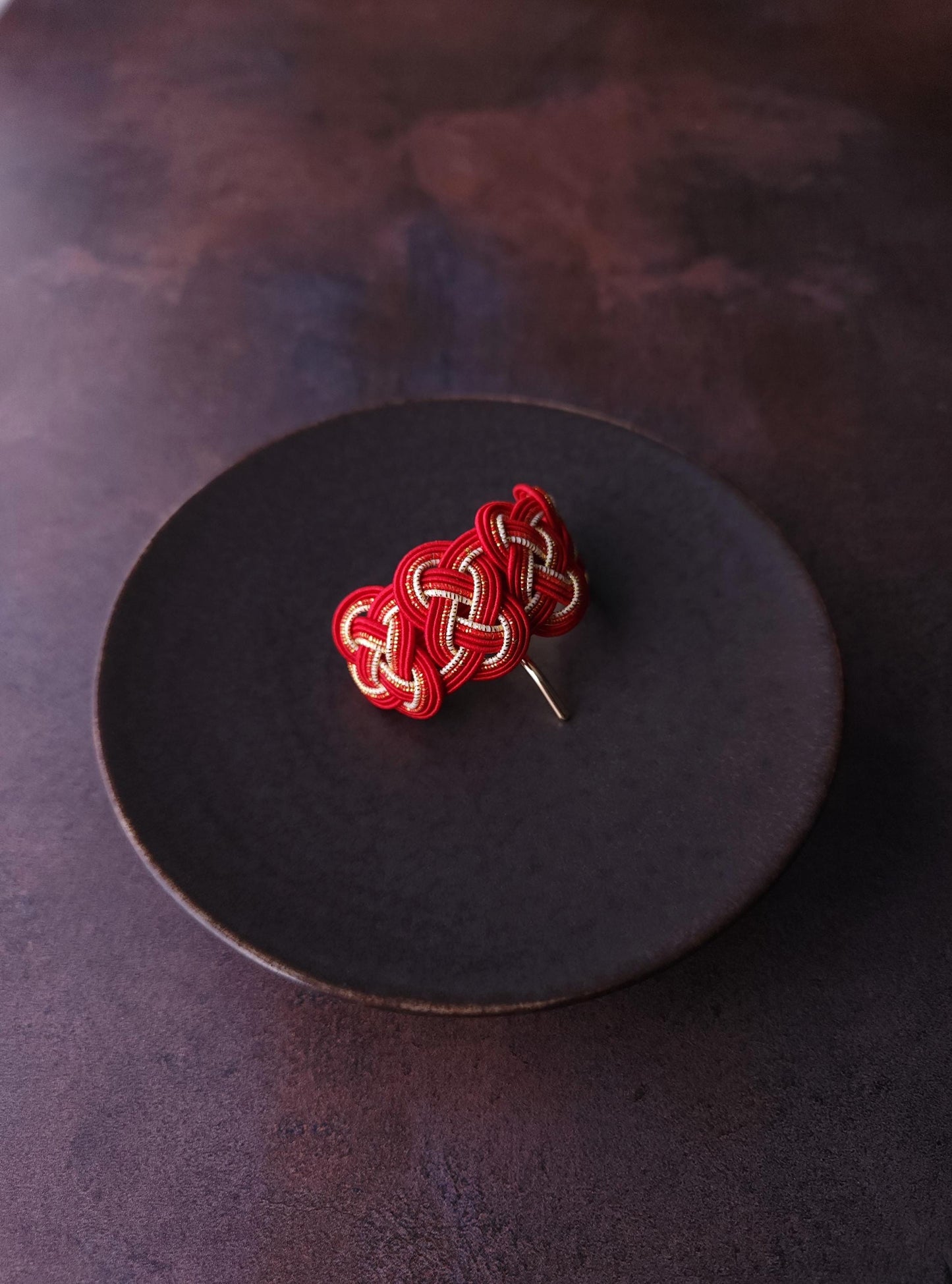 Ponytail Hook - Red