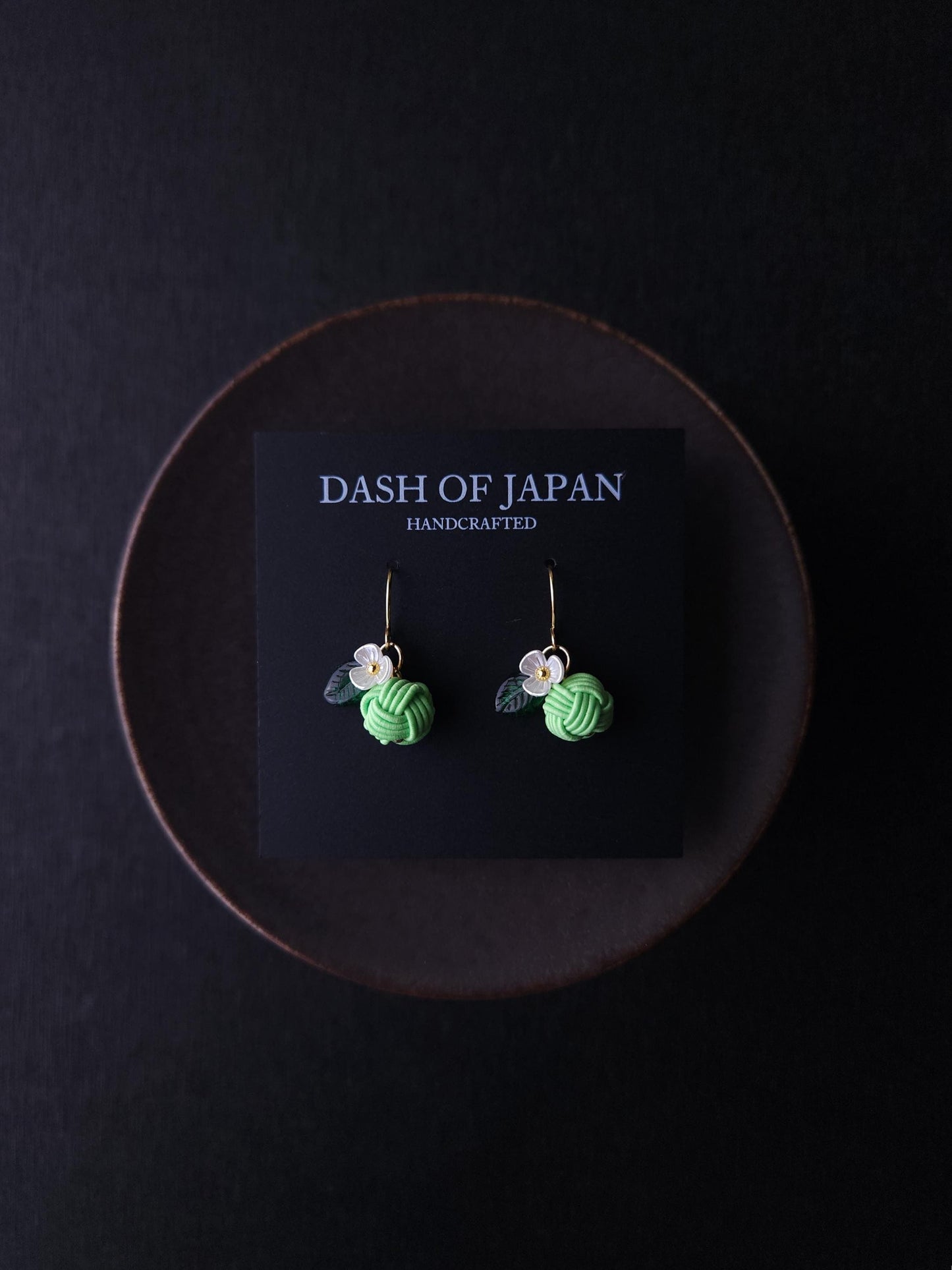 Fruit Earrings- Lime Green