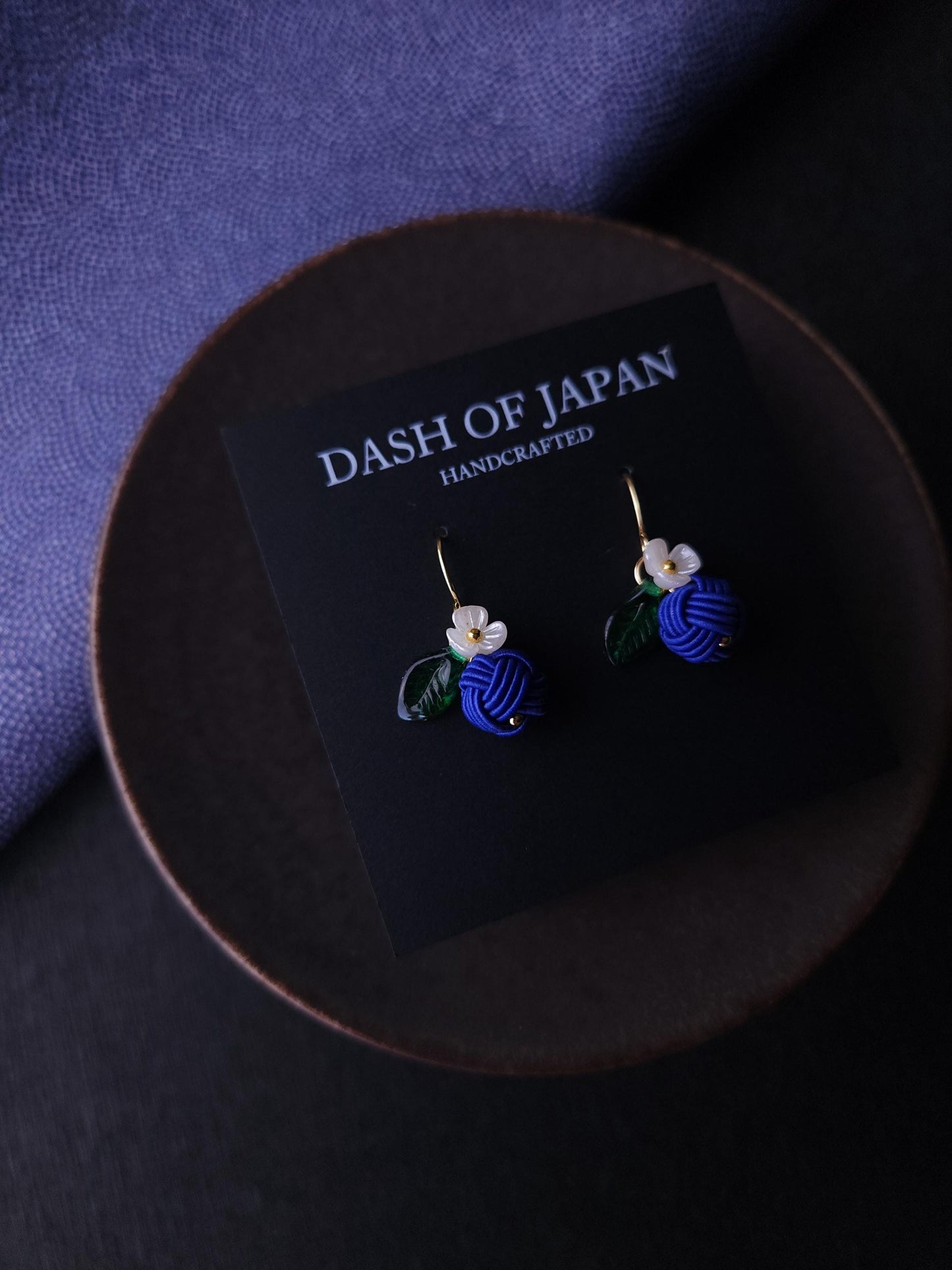 Fruits Earrings - Blueberry