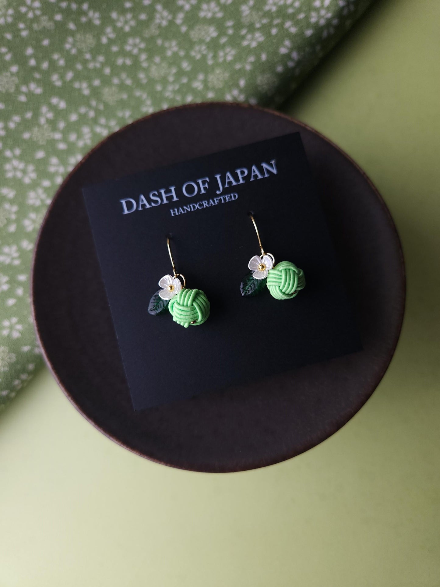 Fruit Earrings- Lime Green