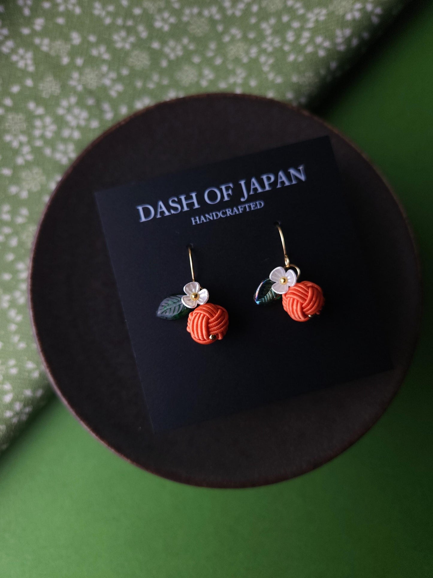Fruit Earrings- Orange