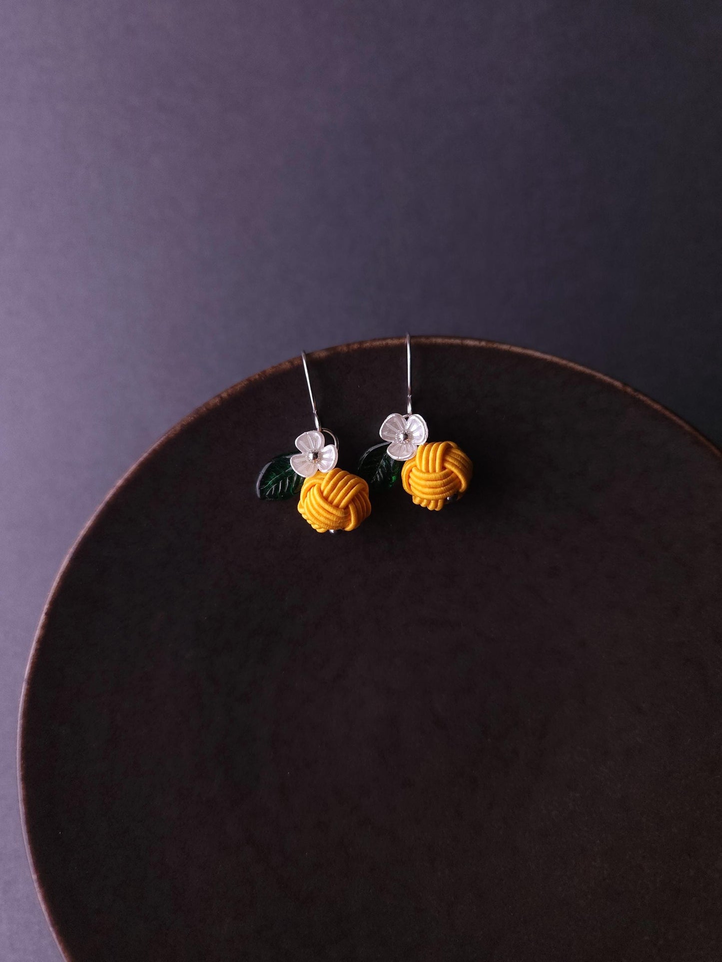 Fruits Earrings - Yuzu