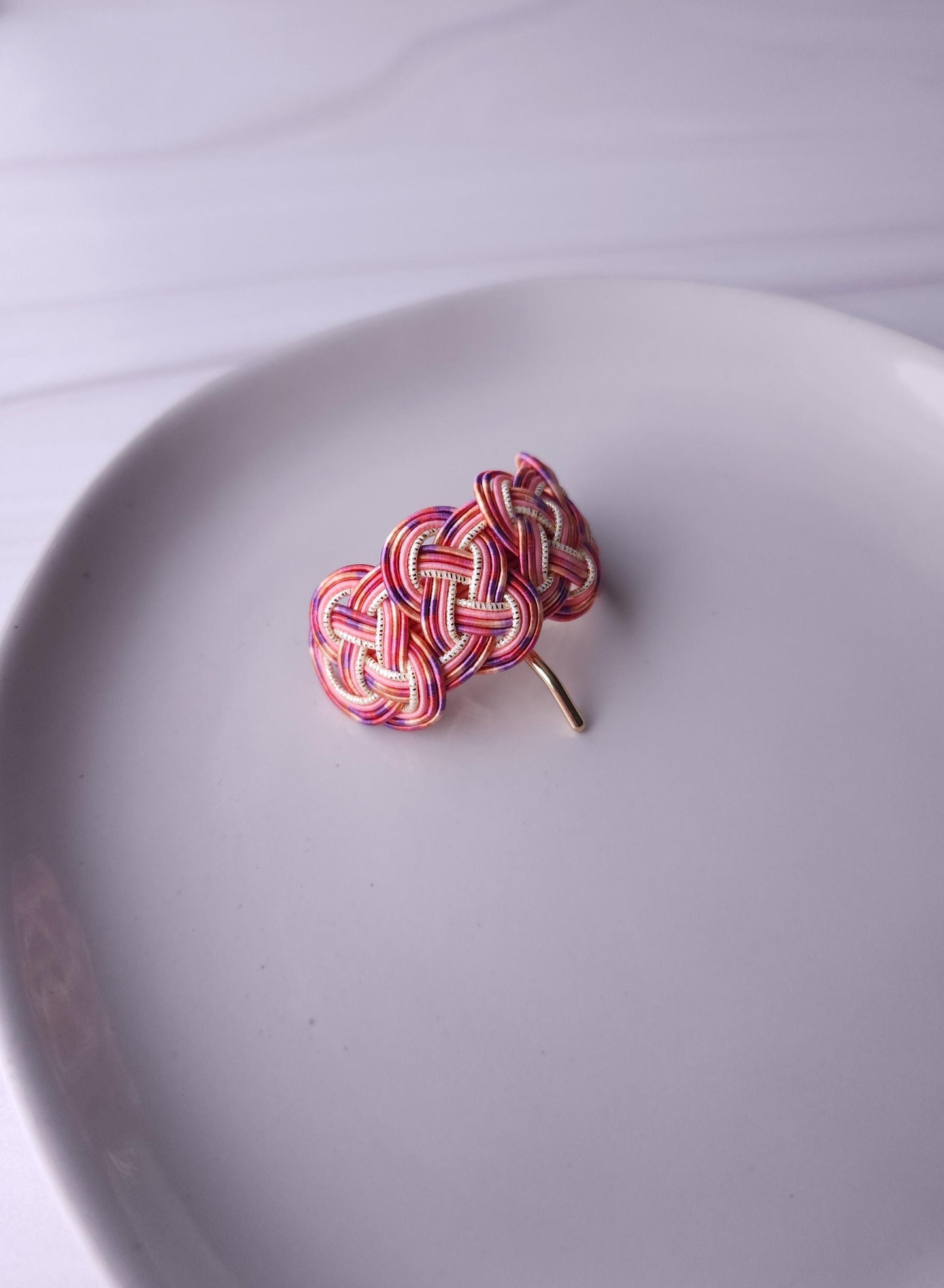 Pony Hook -Pink & Purple