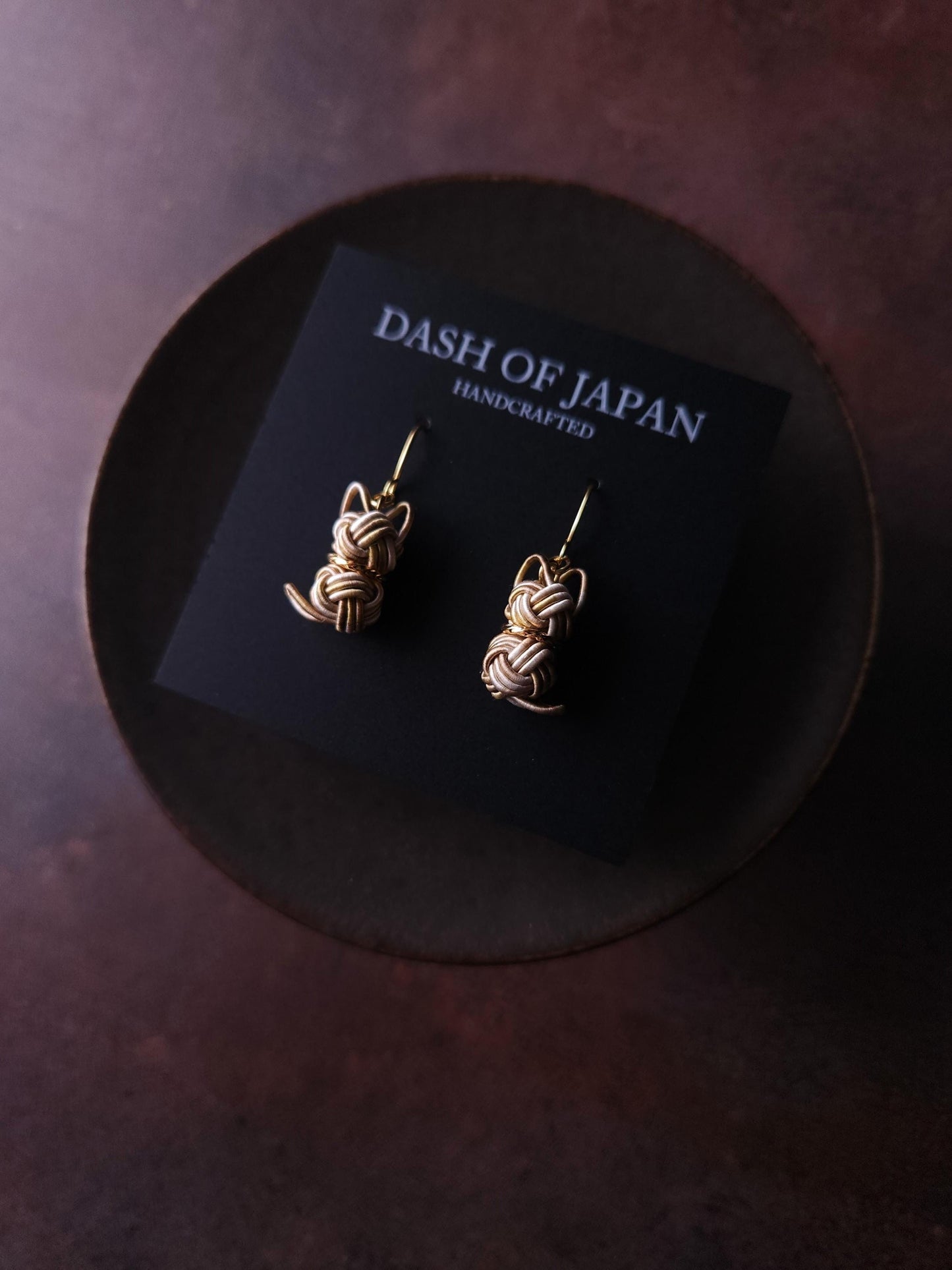 Cat Earrings - Brown Tabby