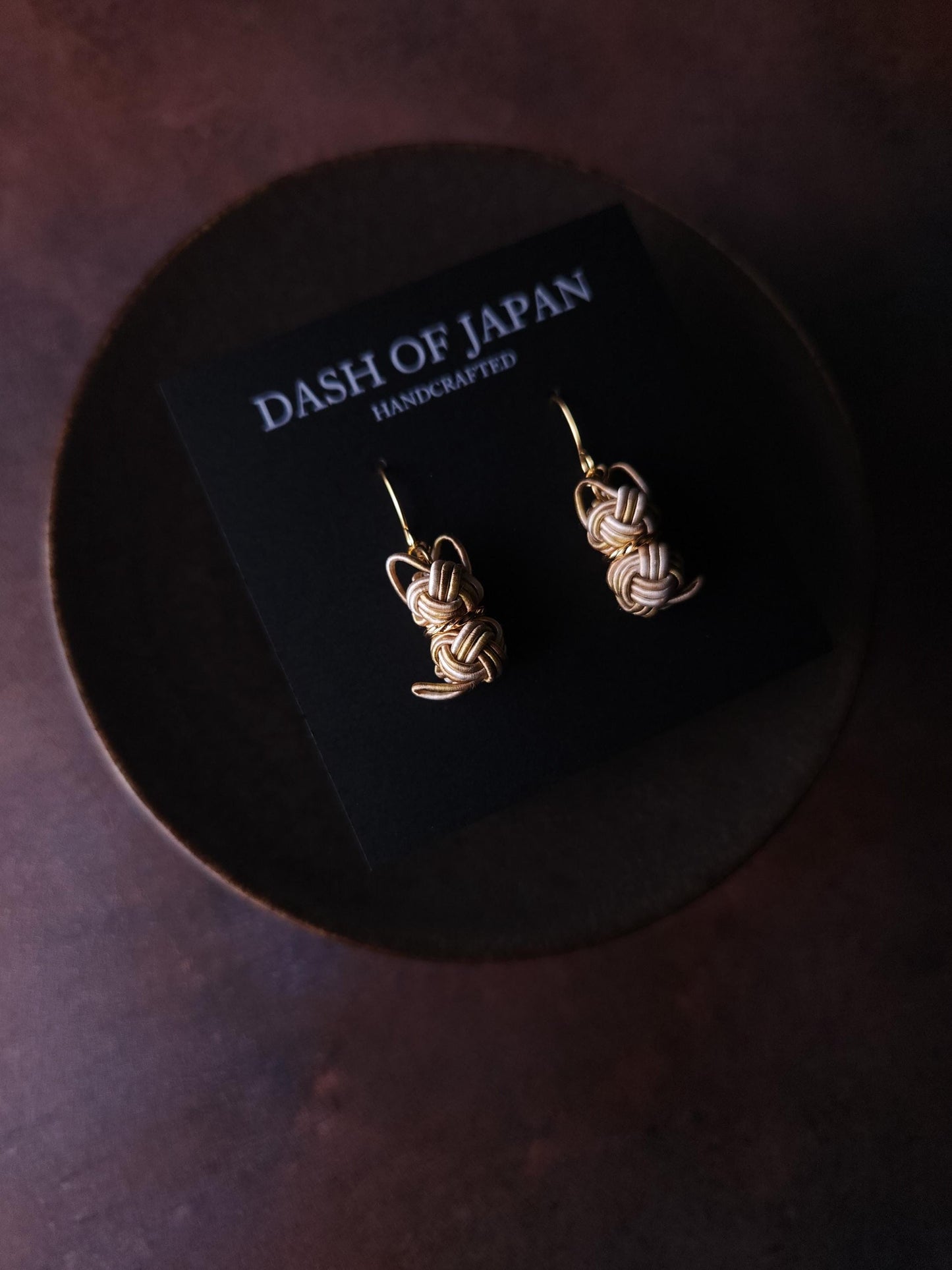 Cat Earrings - Brown Tabby