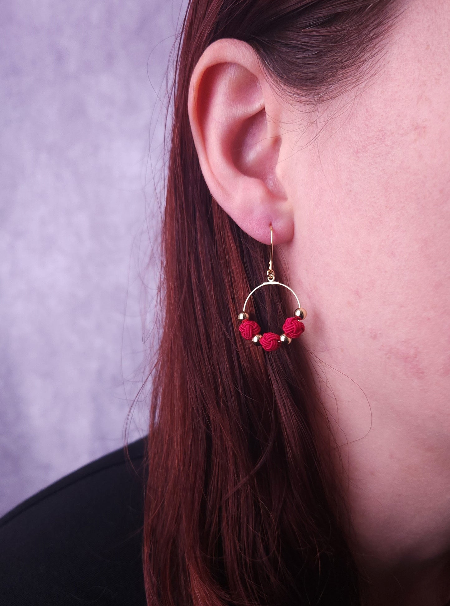 Hoop - Deep Red