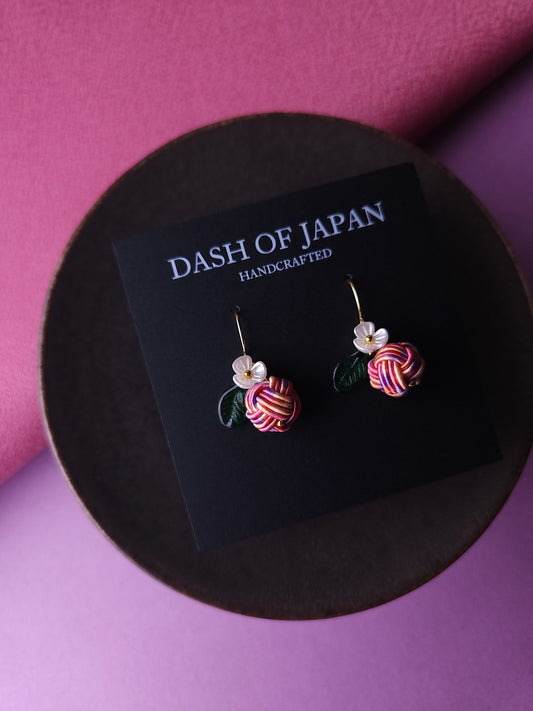 Fruits Earrings -Pink Mix