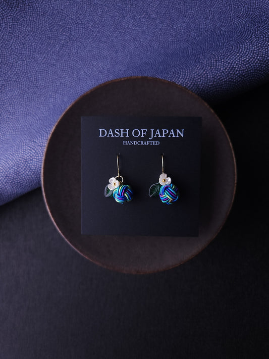 Fruits Earrings -Blue & Green Mix